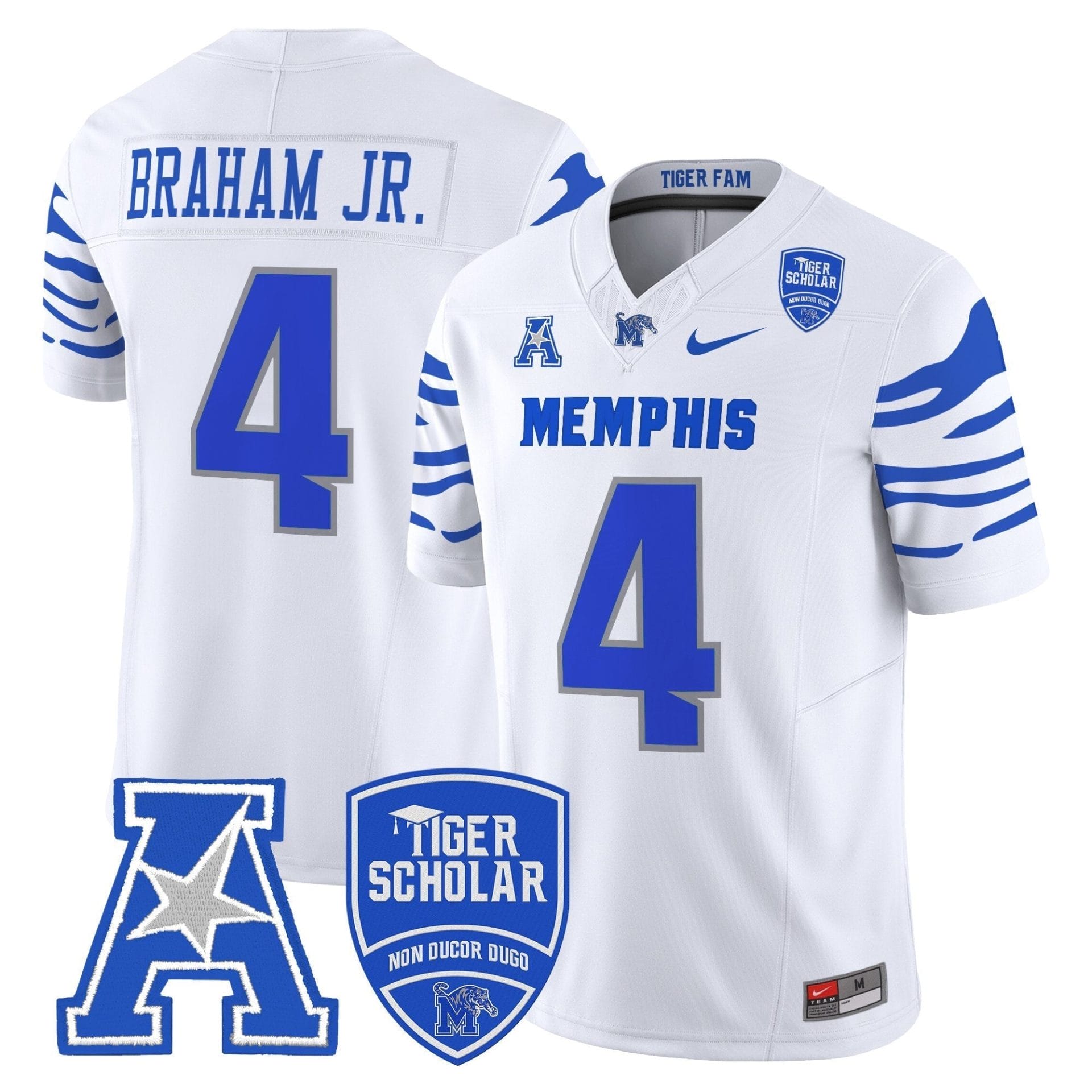 Memphis Tigers 2025 Vapor Limited Jersey - All Stitched - Image 40