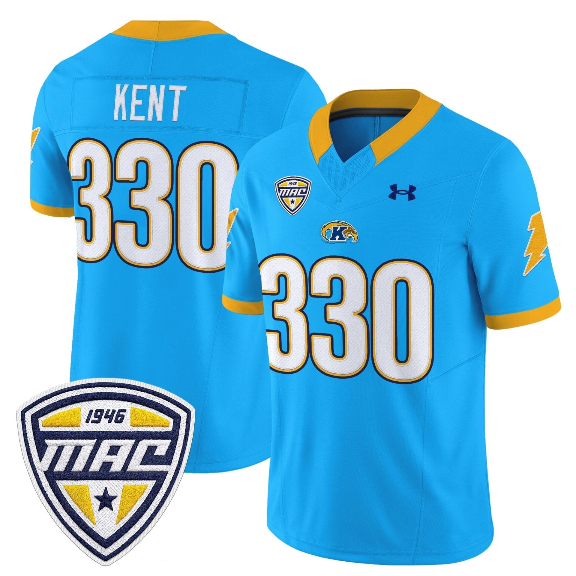 Kent State Golden Flashes 2025 Vapor Limited Jersey - All Stitched - Image 22