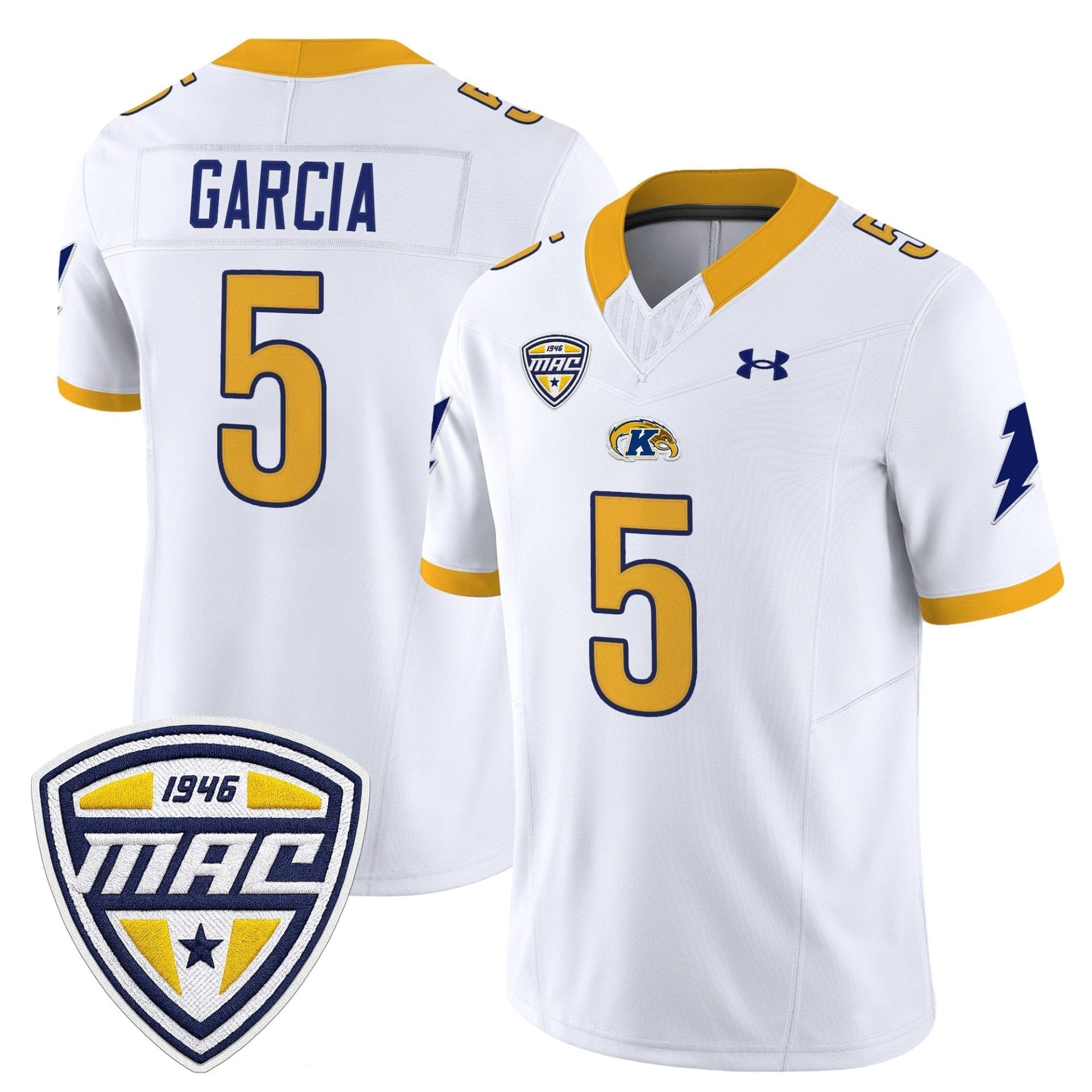 Kent State Golden Flashes 2025 Vapor Limited Jersey - All Stitched - Image 23