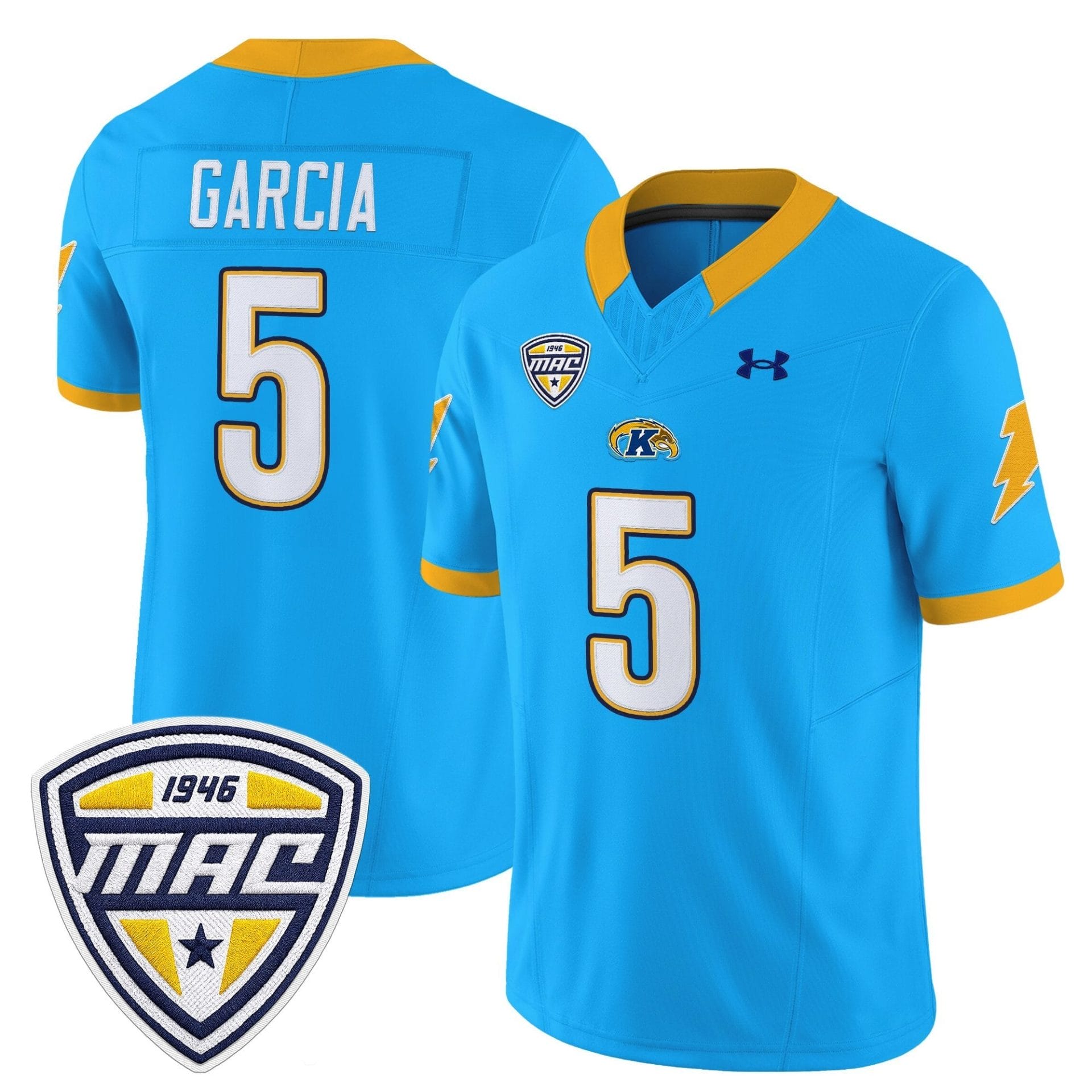 Kent State Golden Flashes 2025 Vapor Limited Jersey - All Stitched - Image 24