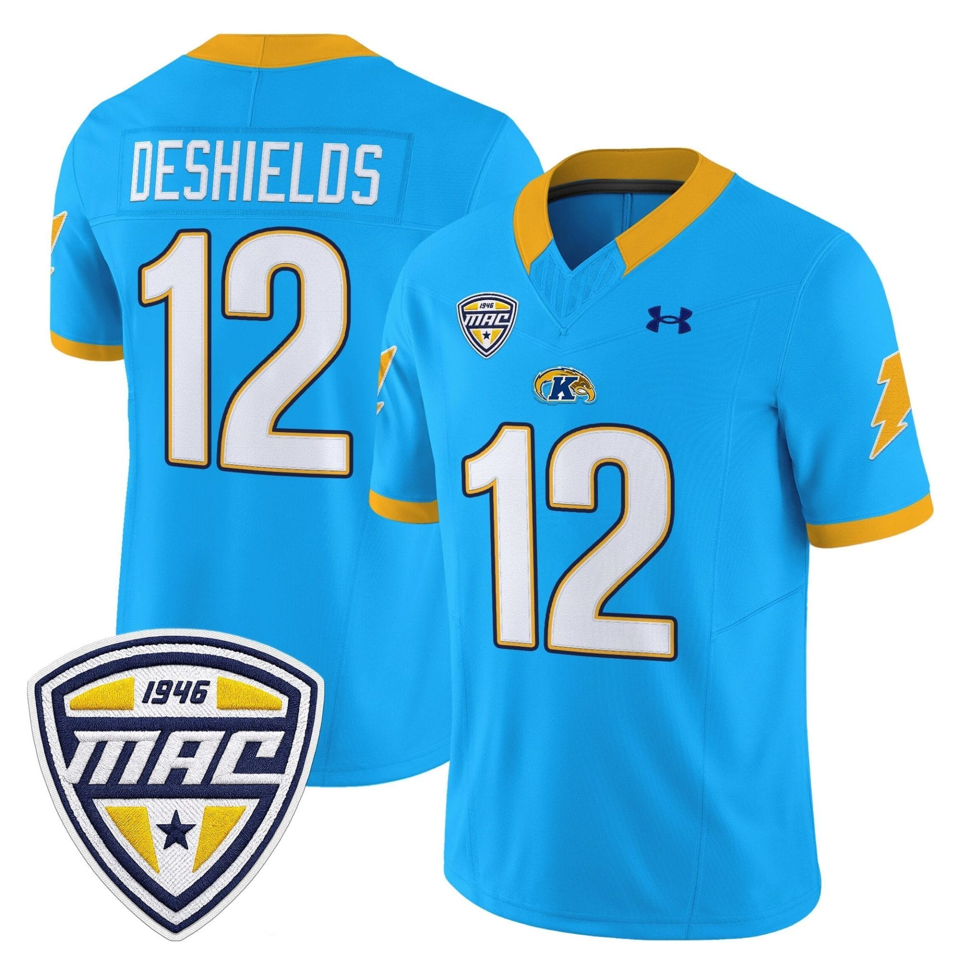 Kent State Golden Flashes 2025 Vapor Limited Jersey - All Stitched - Image 21