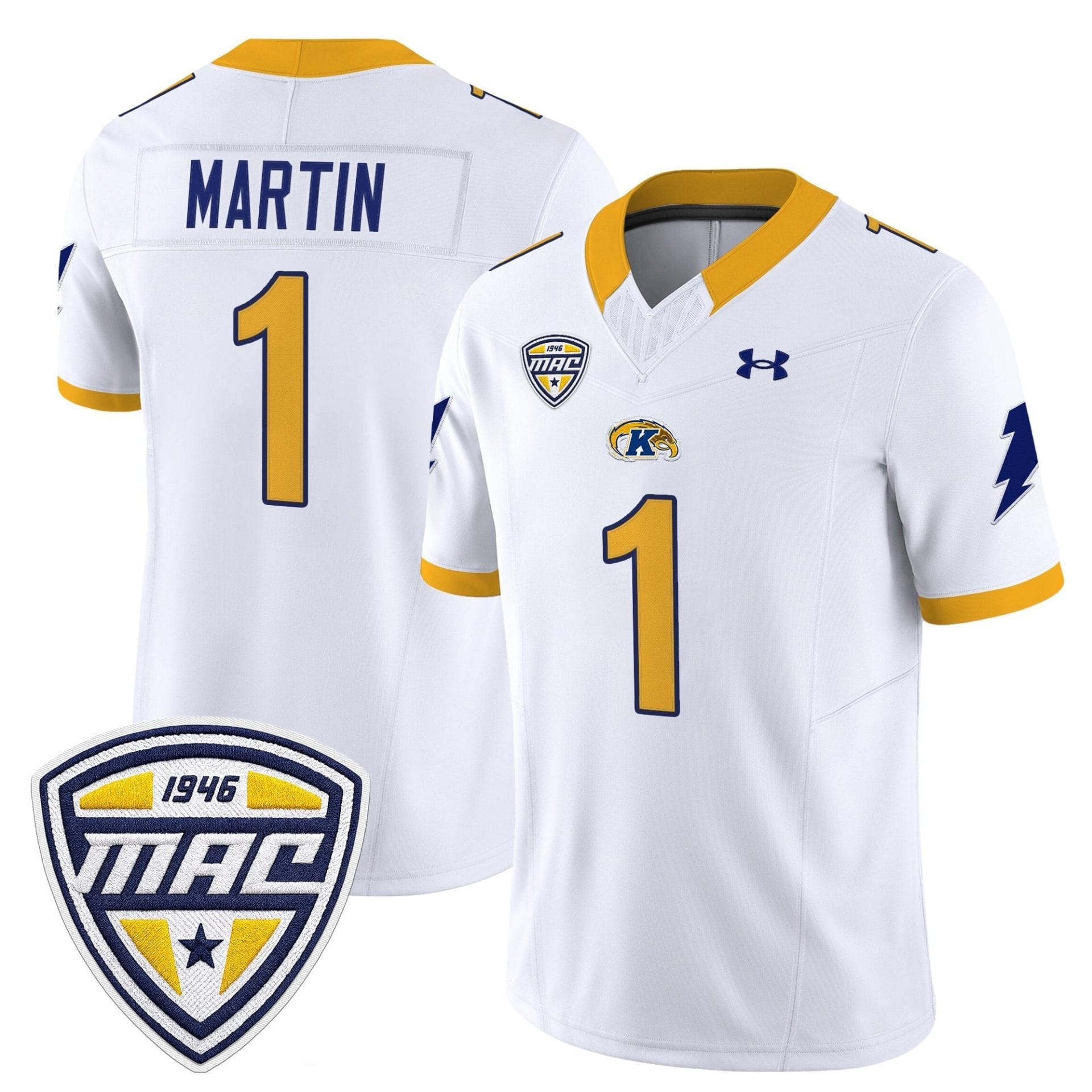 Kent State Golden Flashes 2025 Vapor Limited Jersey - All Stitched - Image 41