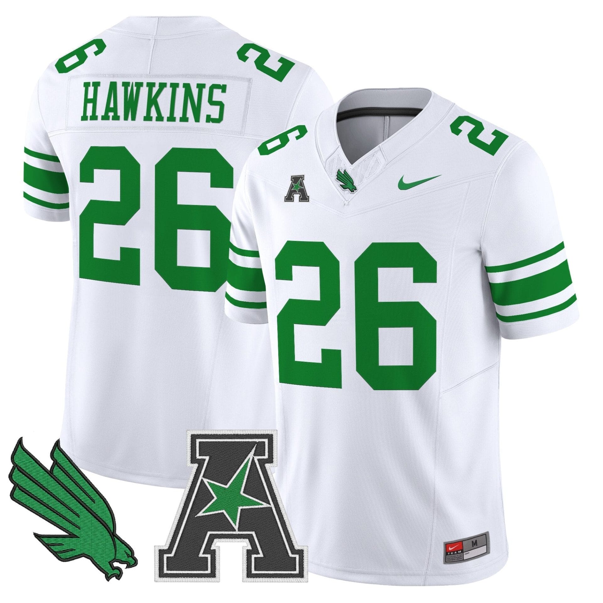 Men's North Texas Mean Green 2025 Vapor Limited Jersey - All Stitched - Image 24