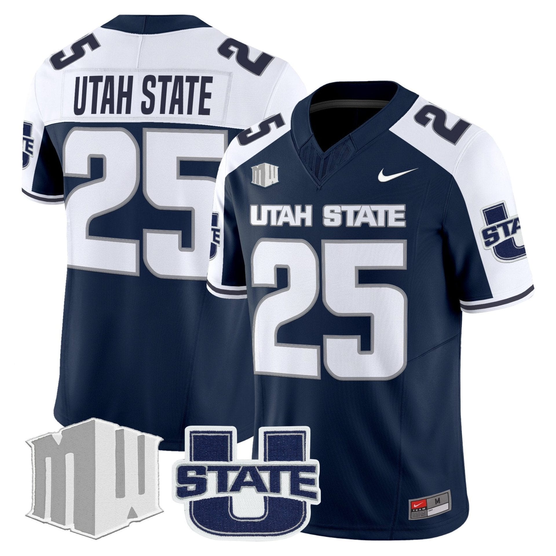 Men's Utah State Aggies 2025 Vapor Limited Jersey - All Stitched - Image 8