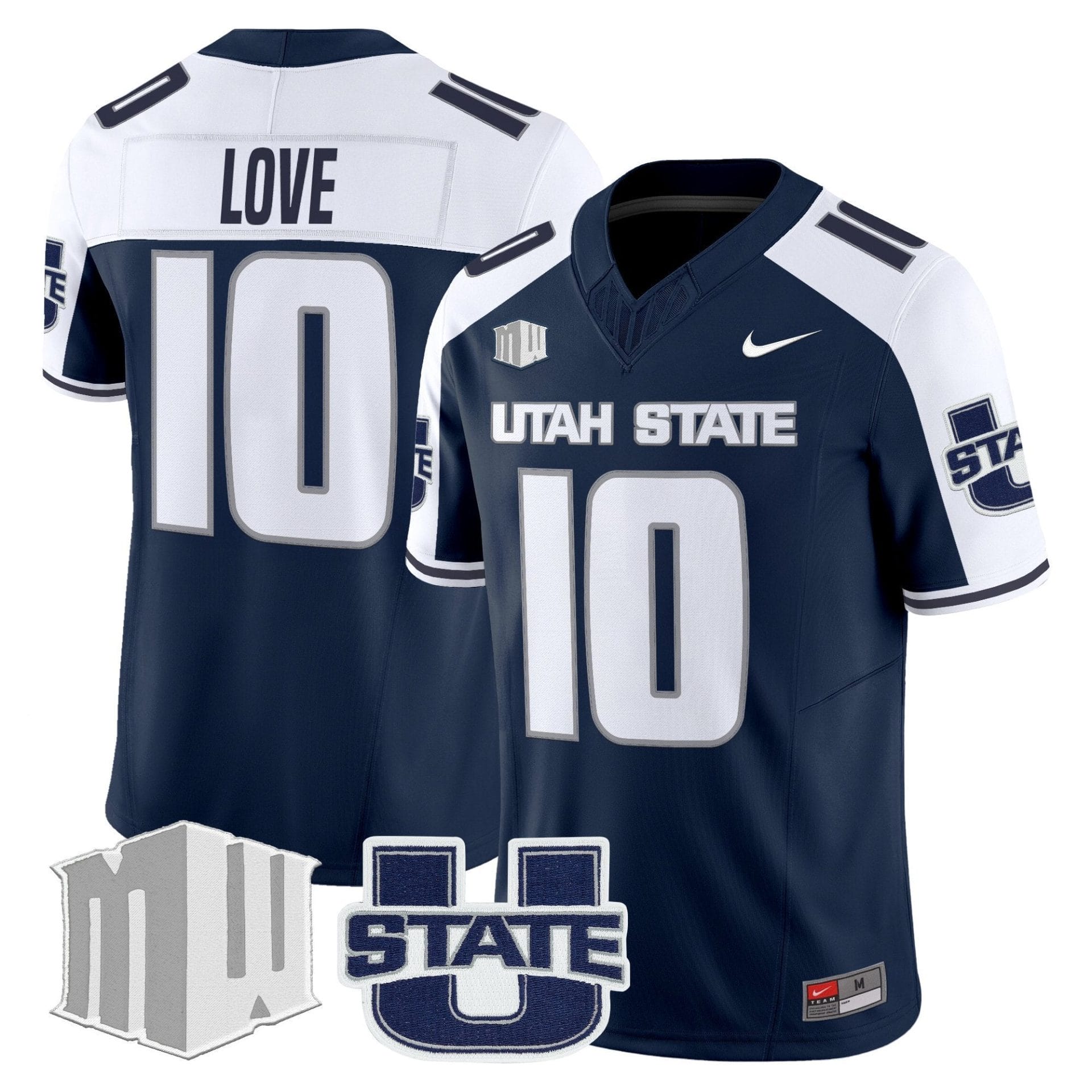 Men's Utah State Aggies 2025 Vapor Limited Jersey - All Stitched - Image 6