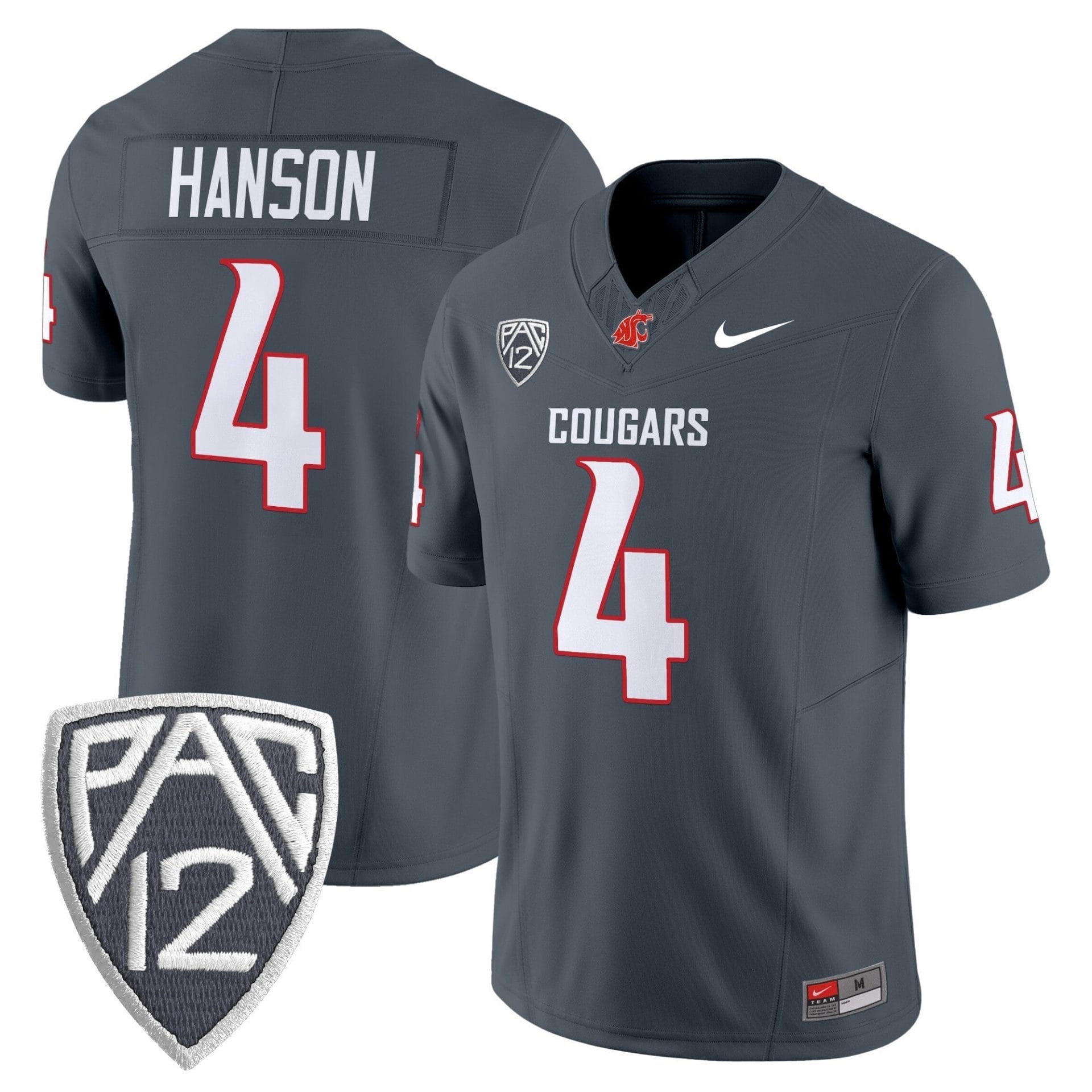 Alternative view of Washington State Cougars 2025 Vapor Limited Jersey V2 - All Stitched