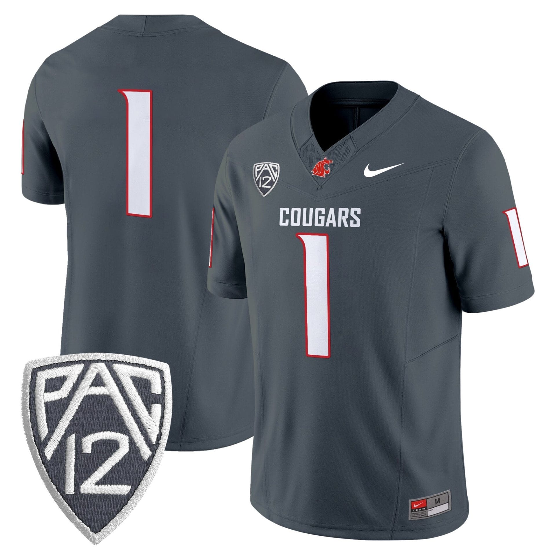 Washington State Cougars 2025 Vapor Limited Jersey V2 - All Stitched - Image 4