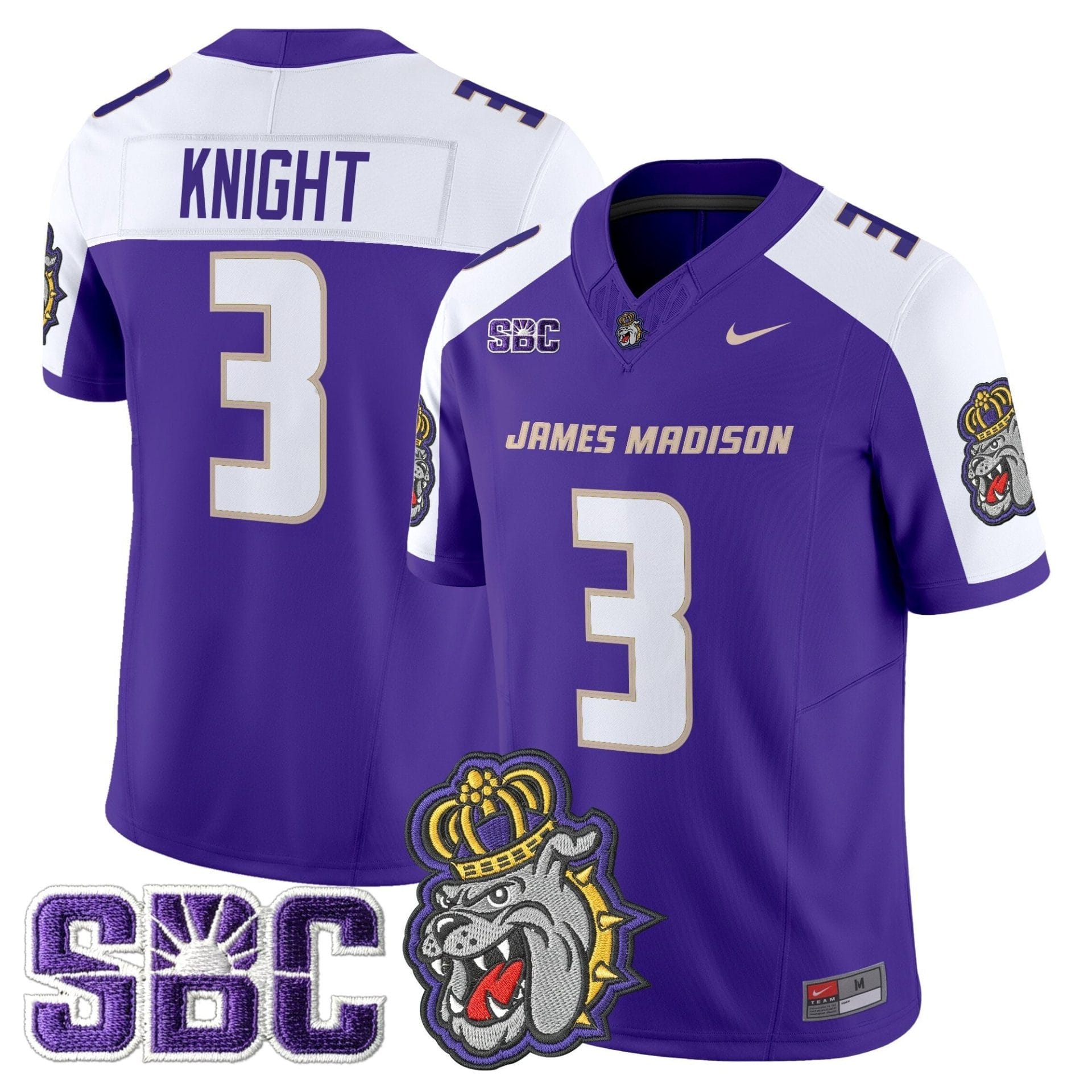 James Madison Dukes 2025 Vapor Limited Jersey - All Stitched - Image 20