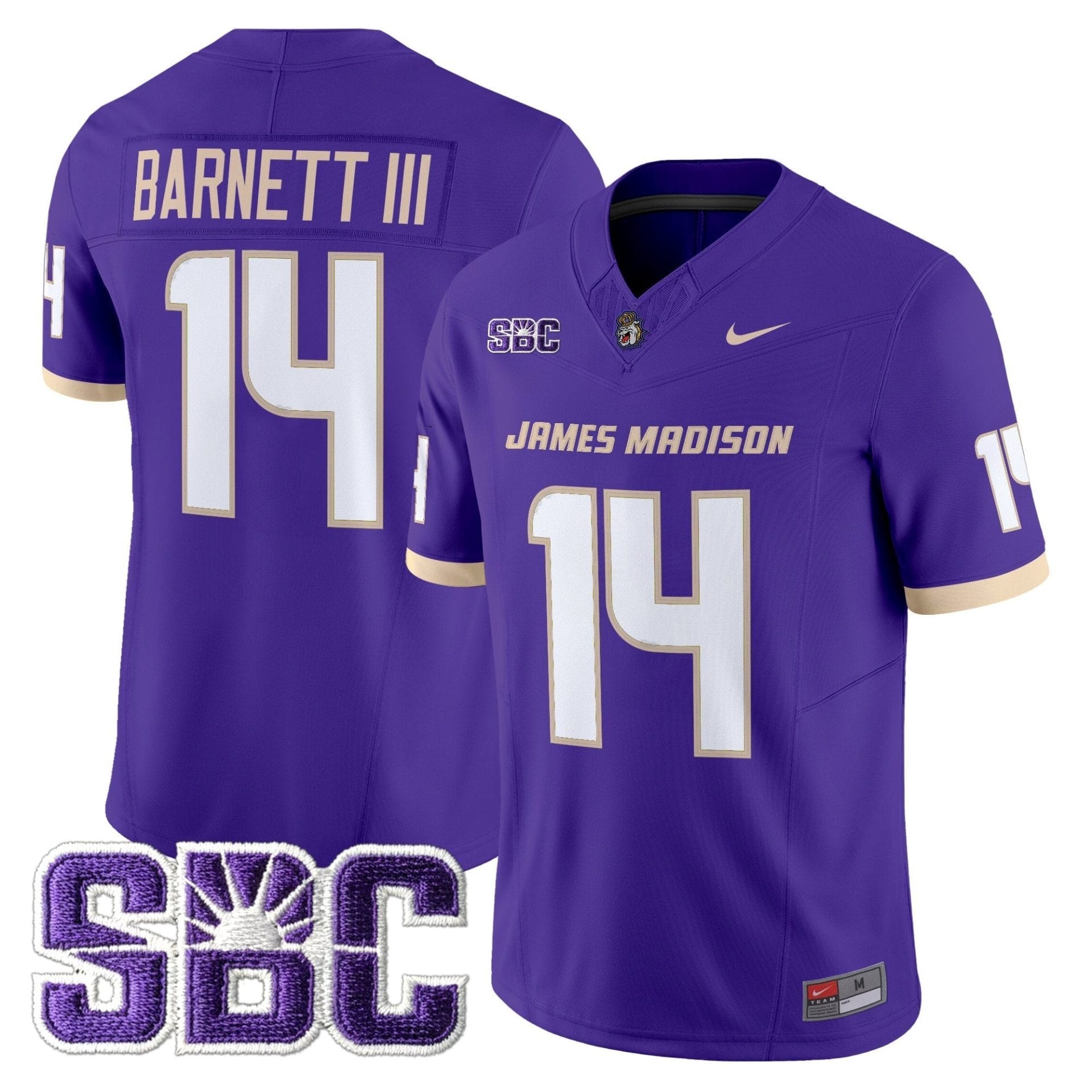 James Madison Dukes 2025 Vapor Limited Jersey - All Stitched - Image 23