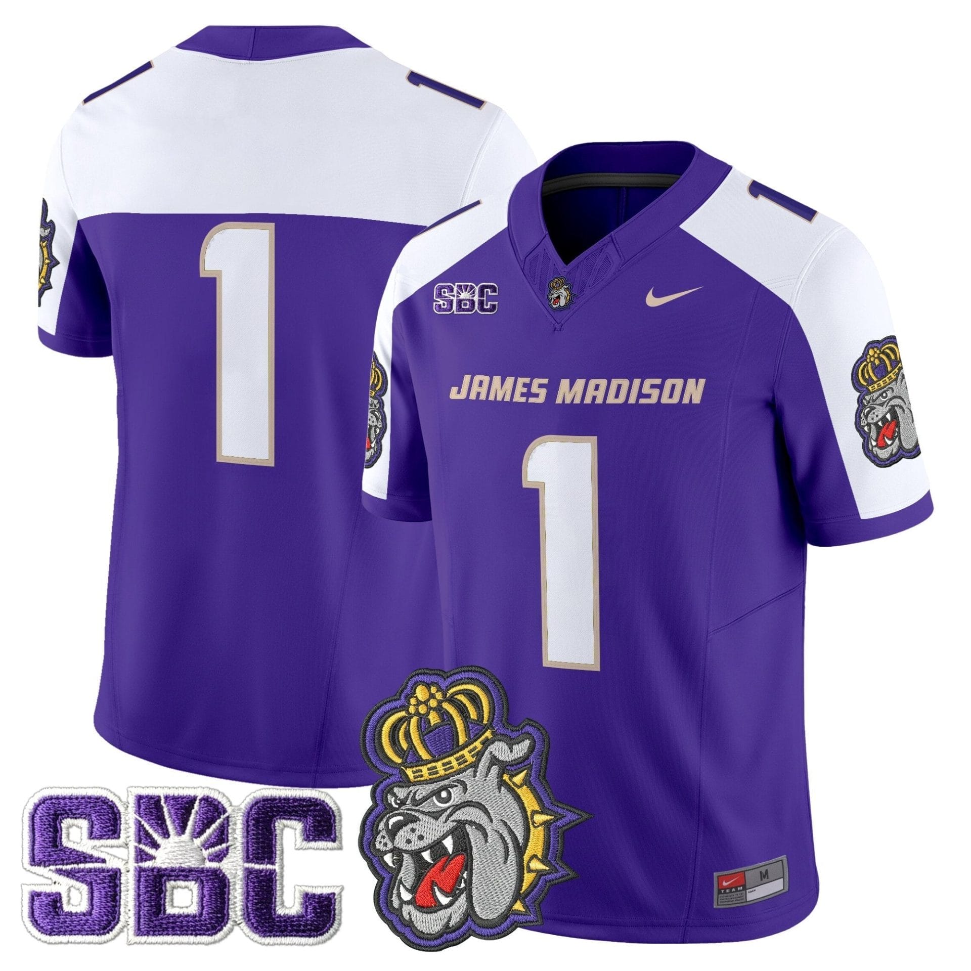 James Madison Dukes 2025 Vapor Limited Jersey - All Stitched - Image 29