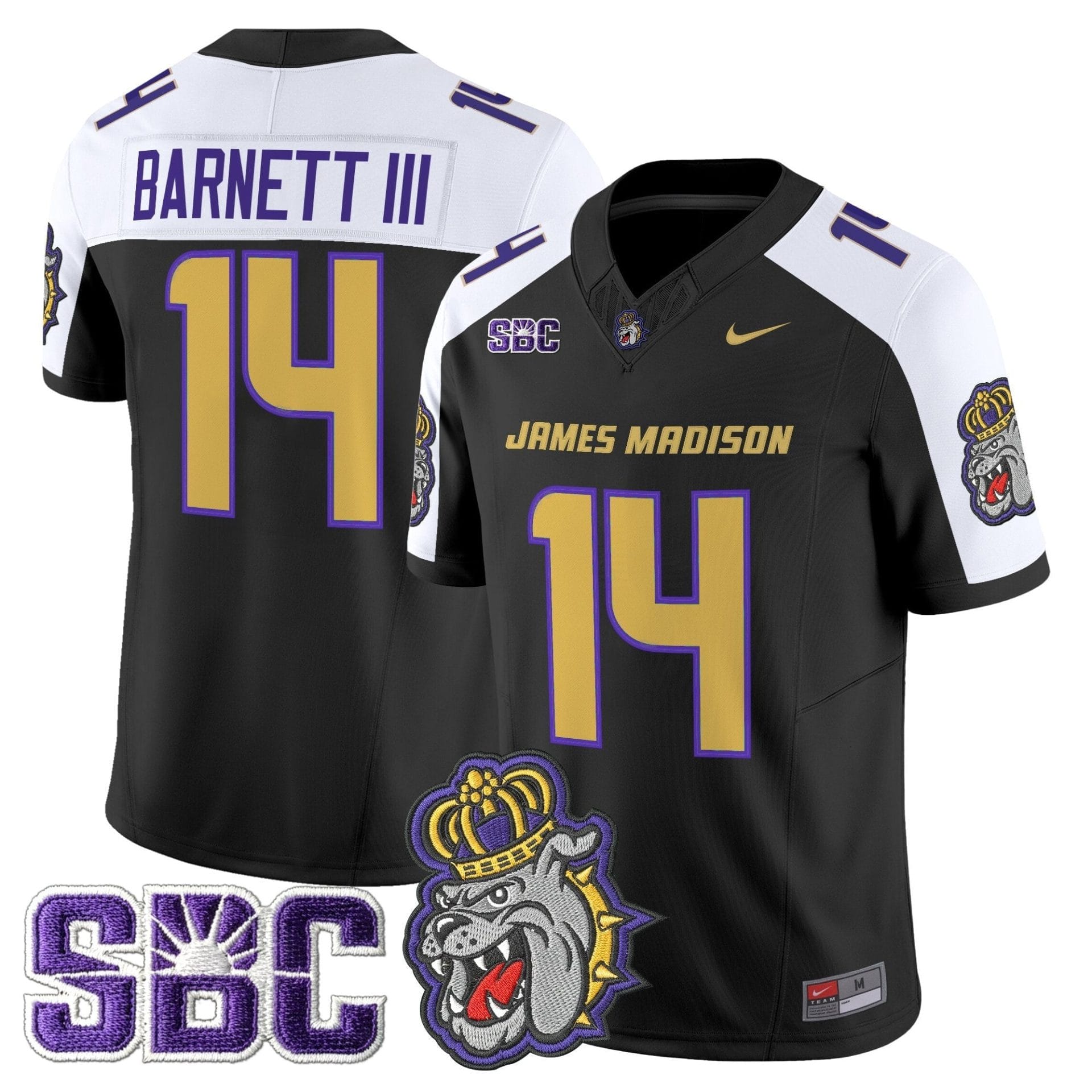James Madison Dukes 2025 Vapor Limited Jersey - All Stitched - Image 6