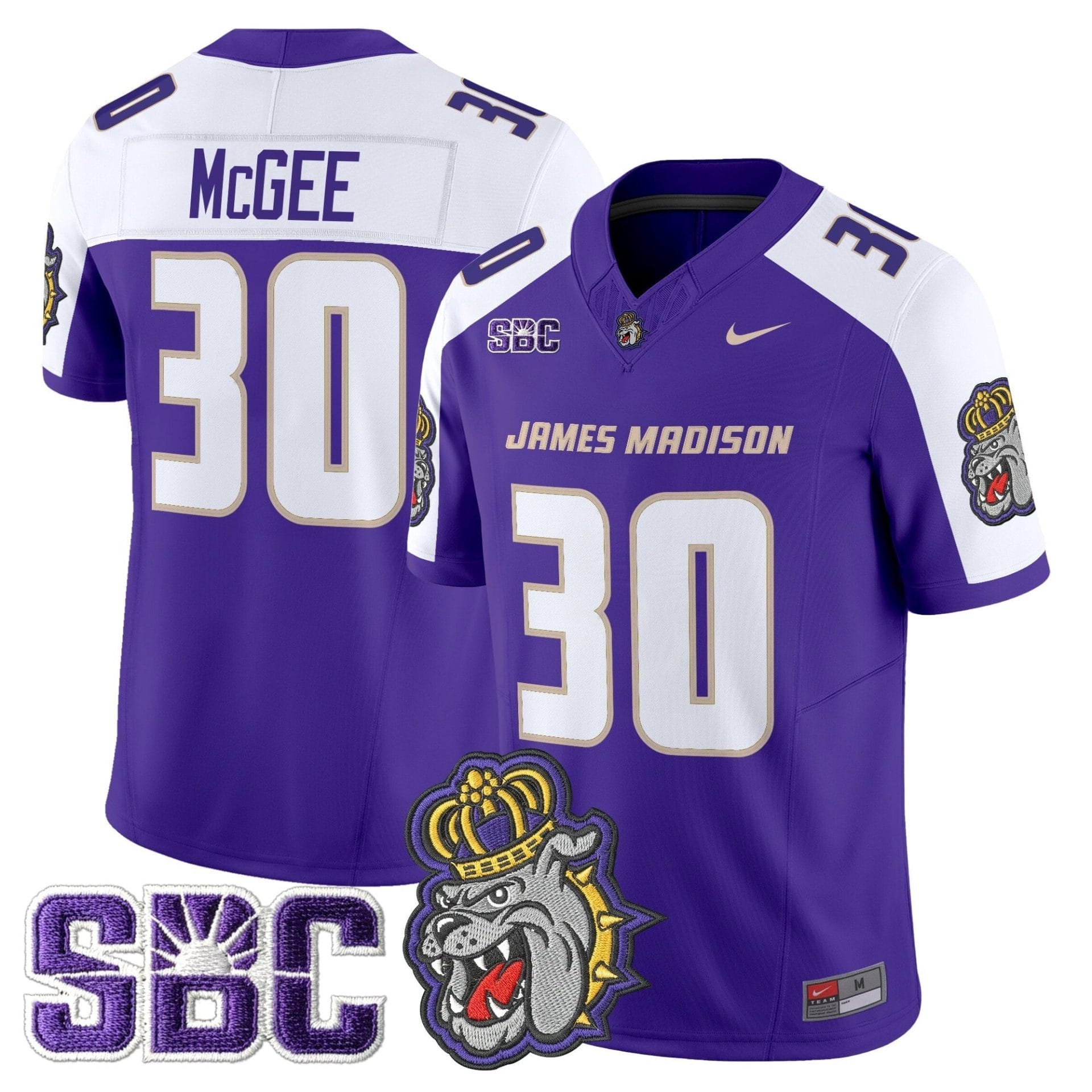 James Madison Dukes 2025 Vapor Limited Jersey - All Stitched - Image 26