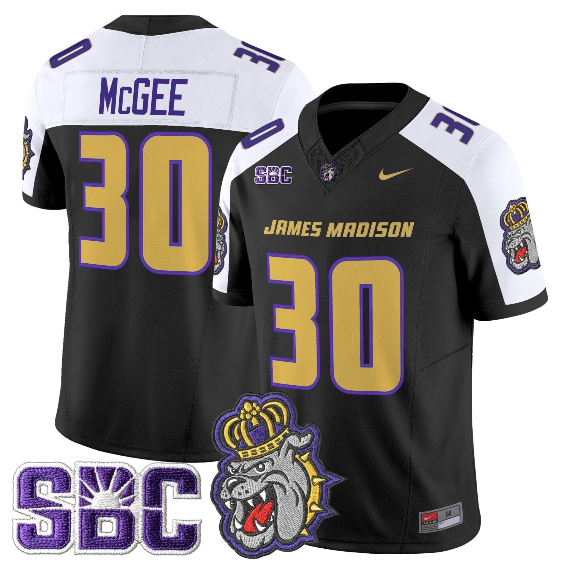 James Madison Dukes 2025 Vapor Limited Jersey - All Stitched - Image 14