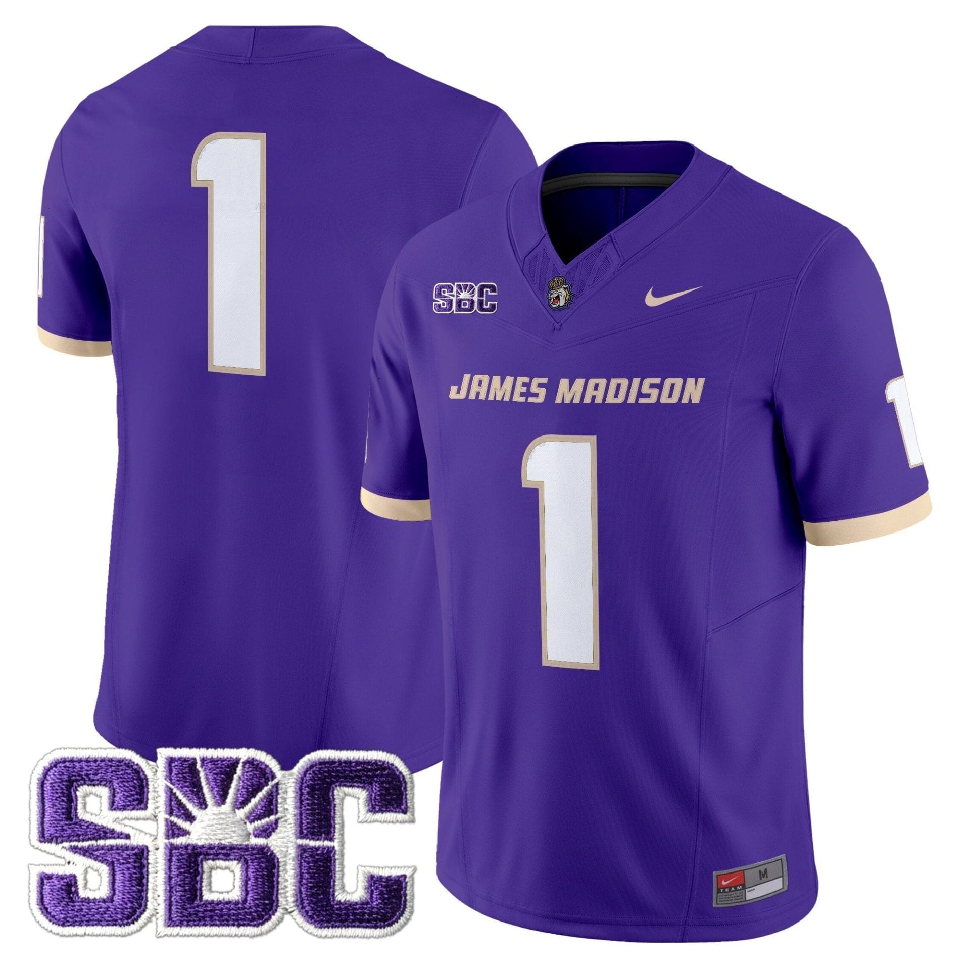 James Madison Dukes 2025 Vapor Limited Jersey - All Stitched - Image 5