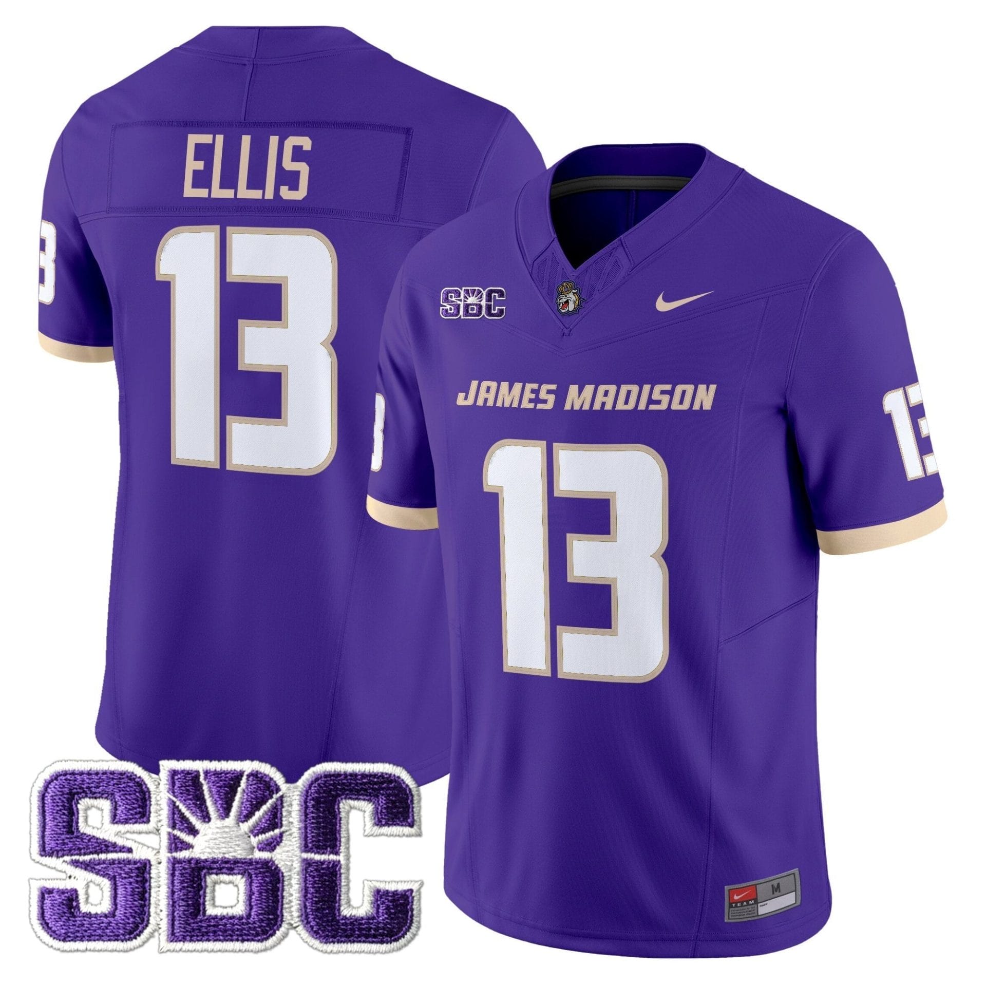 James Madison Dukes 2025 Vapor Limited Jersey - All Stitched - Image 43