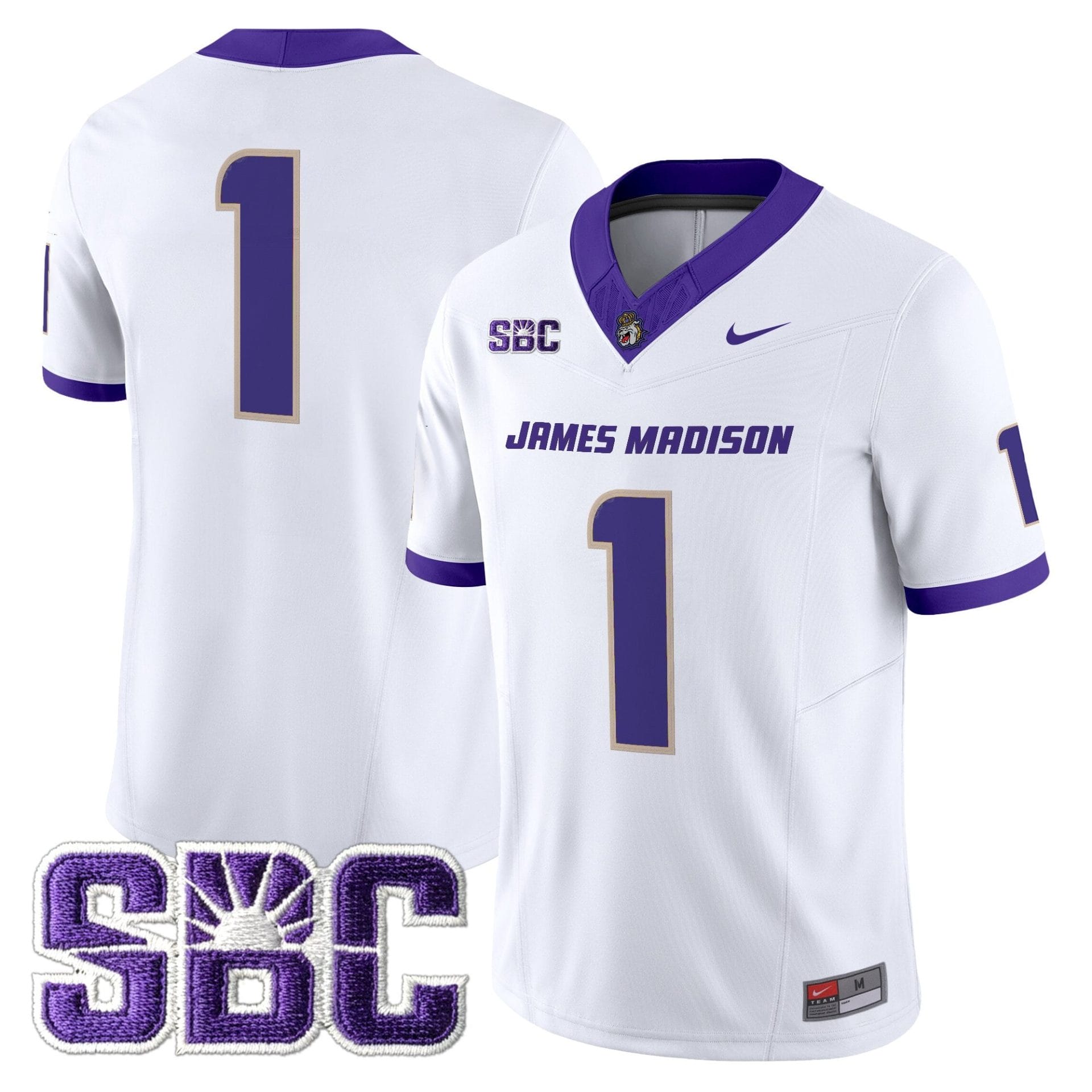 James Madison Dukes 2025 Vapor Limited Jersey - All Stitched - Image 12