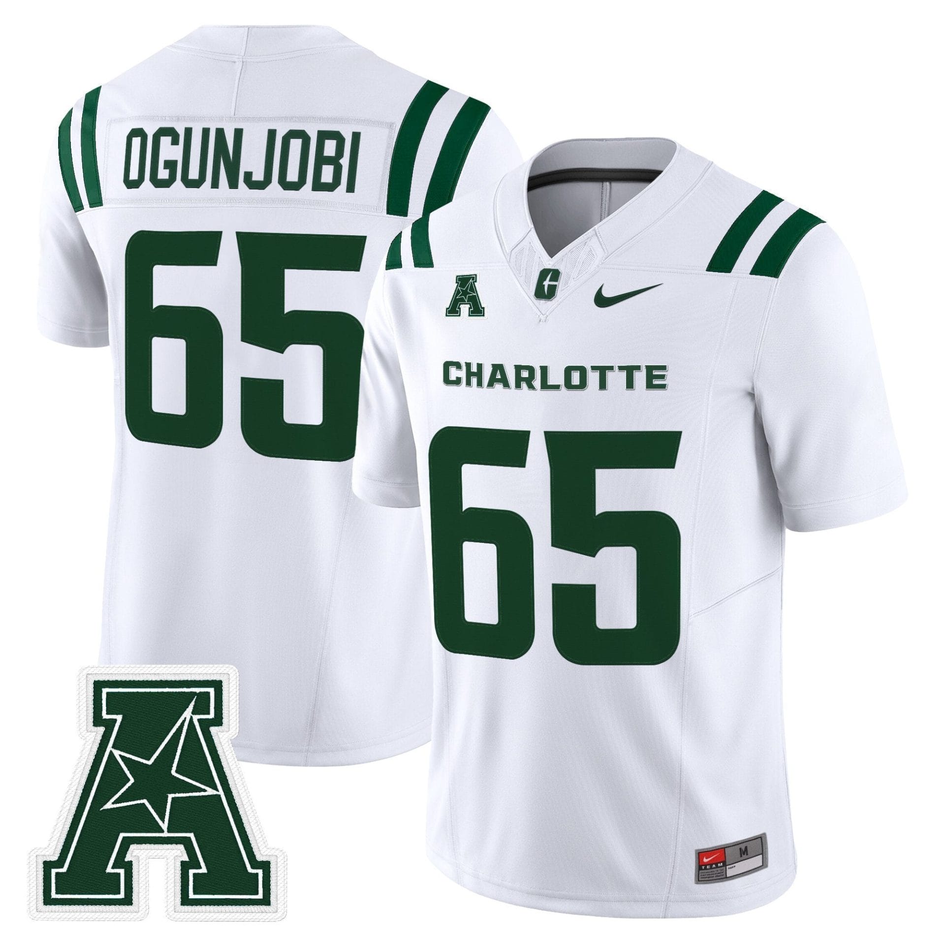 Men's Charlotte 49ers 2025 Vapor Limited Jersey - All Stitched - Image 10