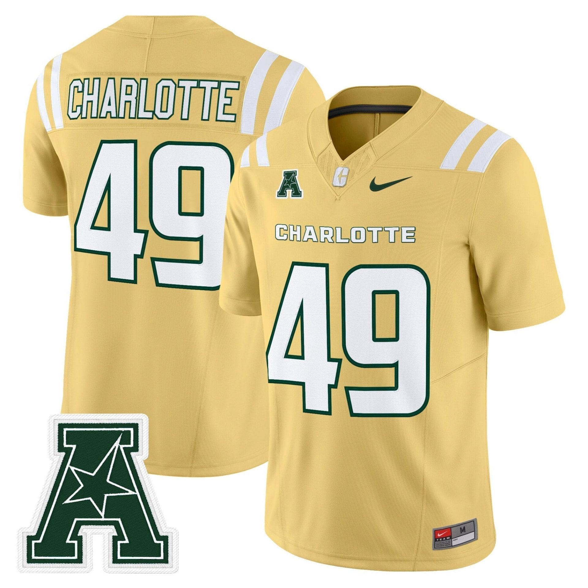 Men's Charlotte 49ers 2025 Vapor Limited Jersey - All Stitched - Image 37