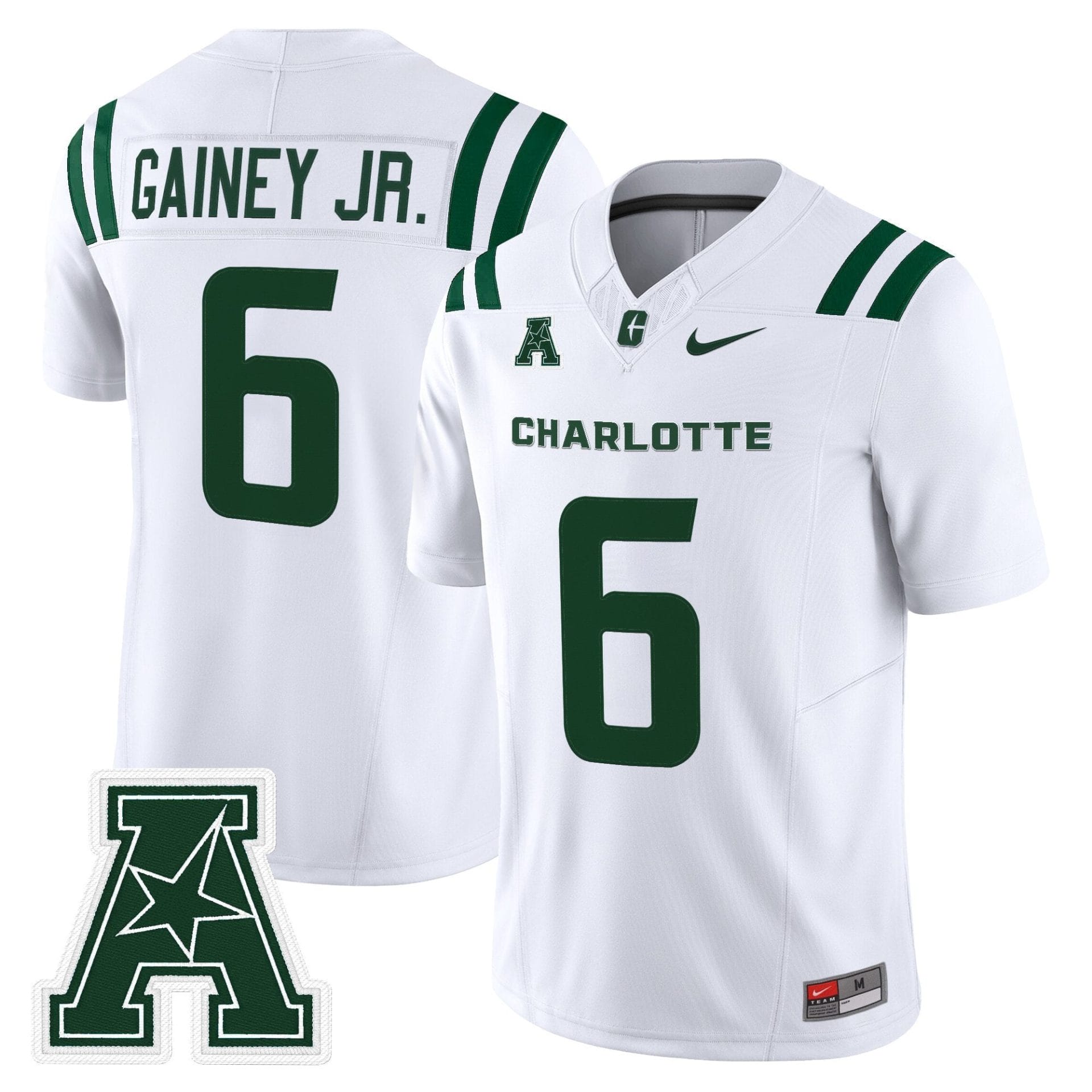 Men's Charlotte 49ers 2025 Vapor Limited Jersey - All Stitched - Image 6