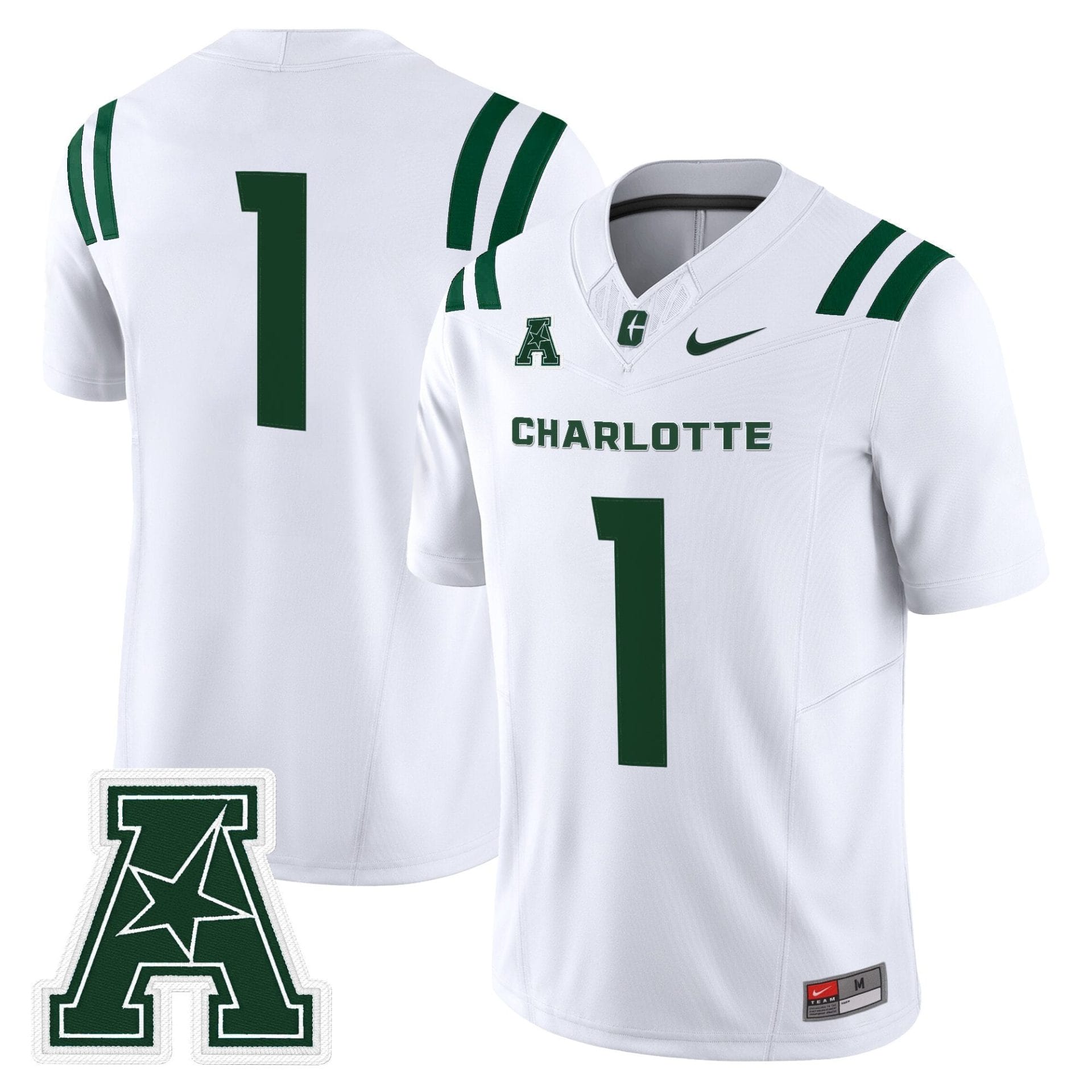 Men's Charlotte 49ers 2025 Vapor Limited Jersey - All Stitched - Image 5