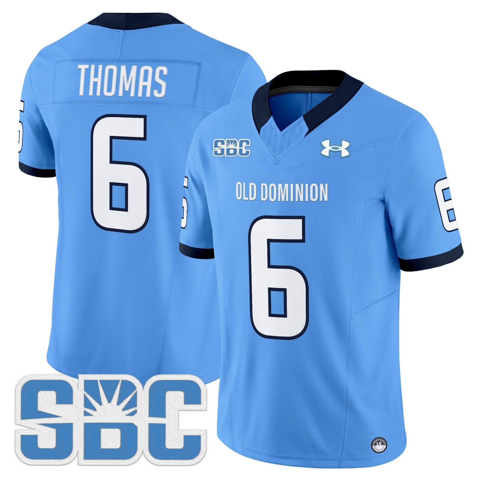 Old Dominion Monarchs 2025 Vapor Limited Jersey - All Stitched - Image 22