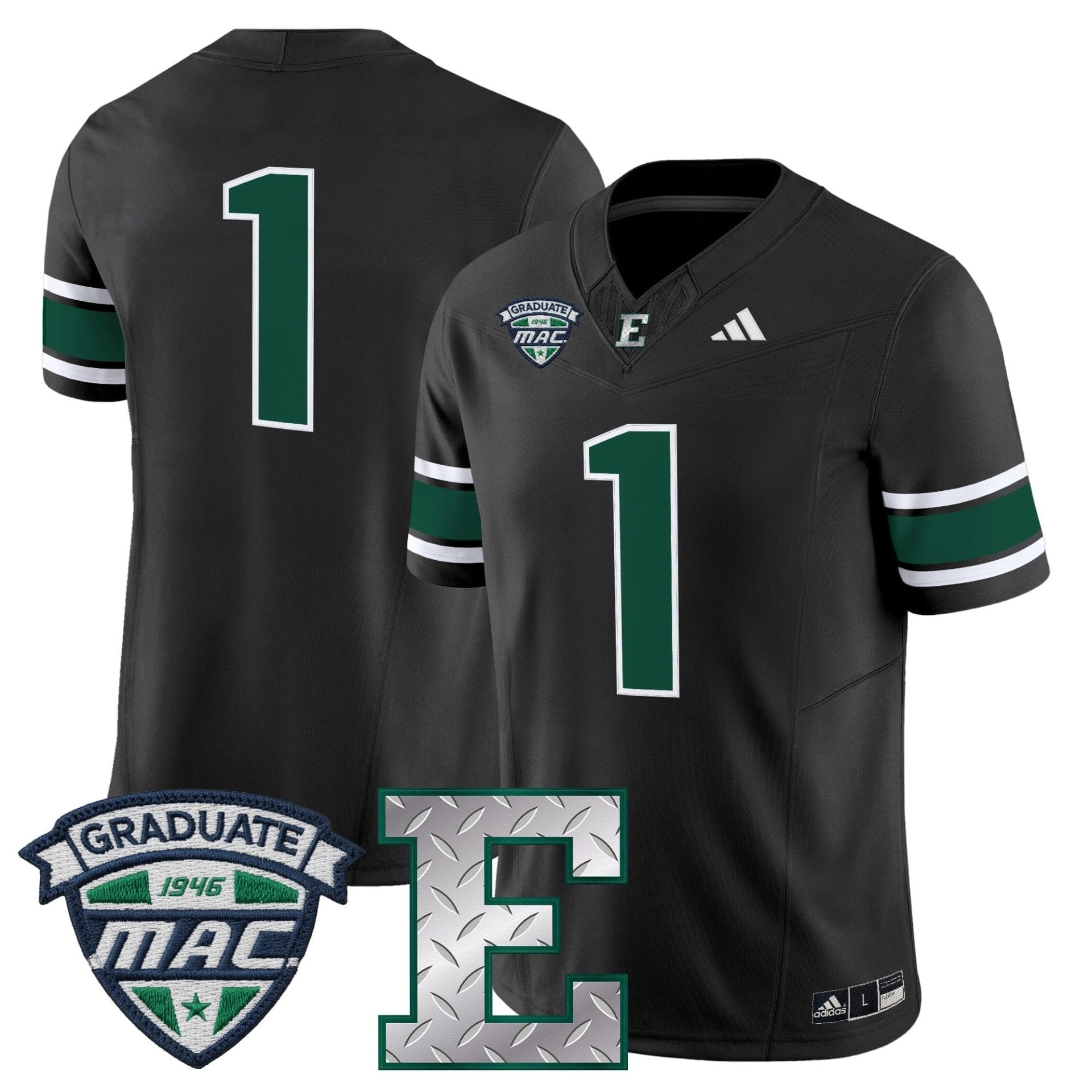 Eastern Michigan Eagles 2025 Vapor Limited Jersey - All Stitched - Image 27