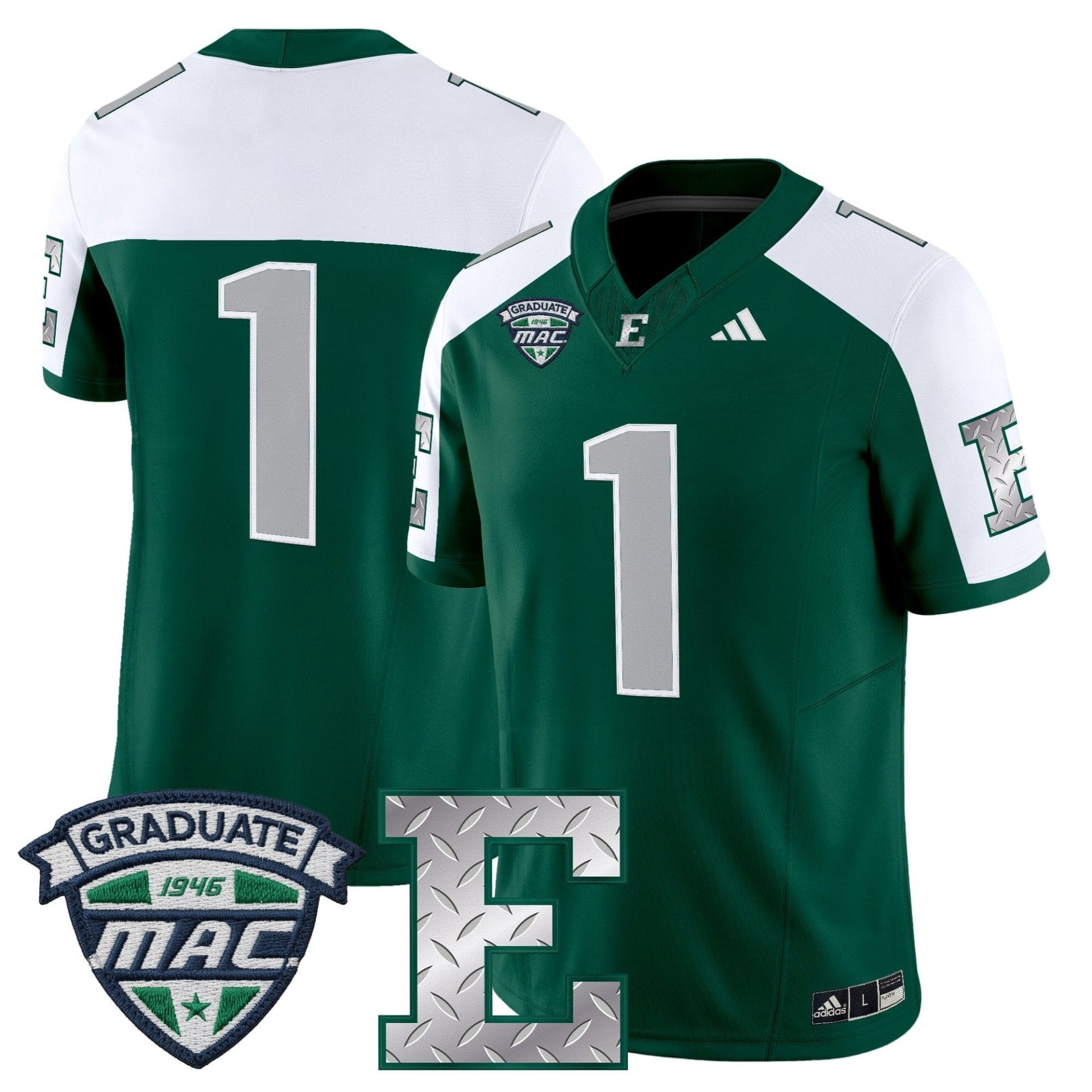 Eastern Michigan Eagles 2025 Vapor Limited Jersey - All Stitched - Image 36