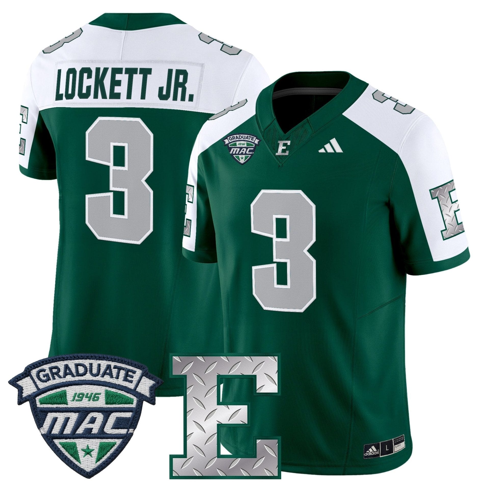 Eastern Michigan Eagles 2025 Vapor Limited Jersey - All Stitched - Image 31