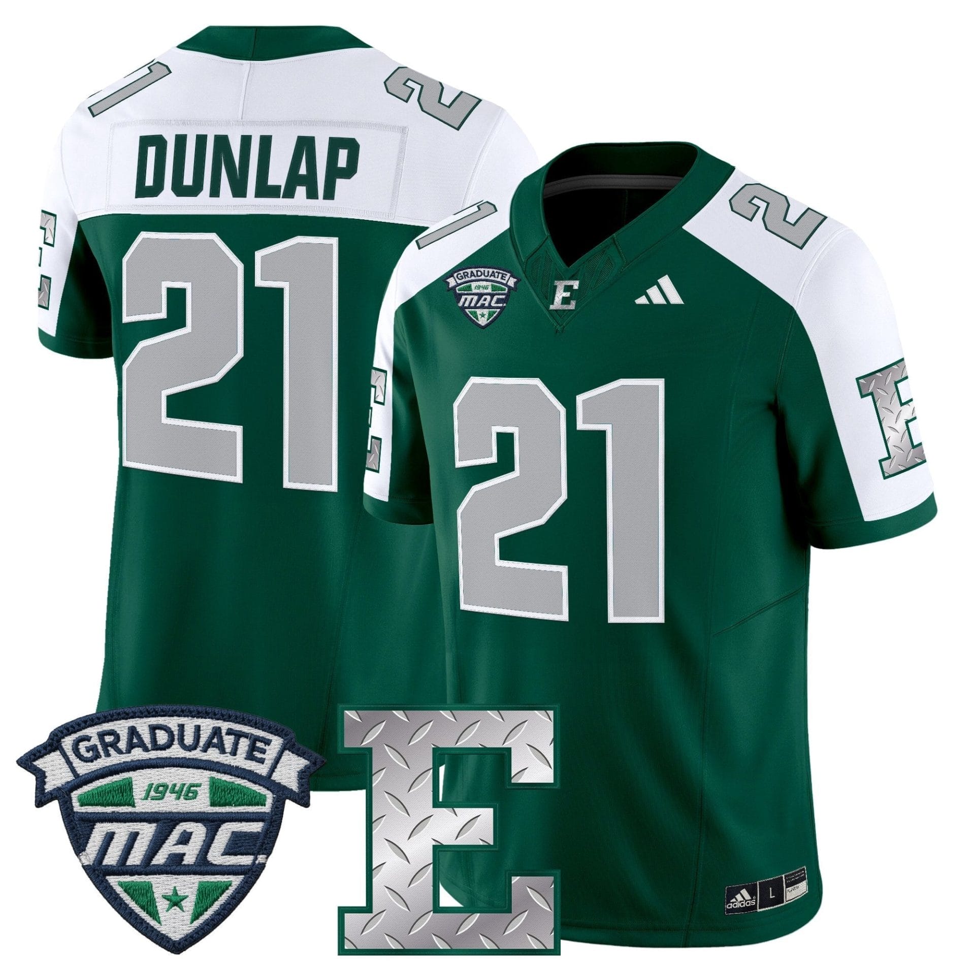 Eastern Michigan Eagles 2025 Vapor Limited Jersey - All Stitched - Image 32