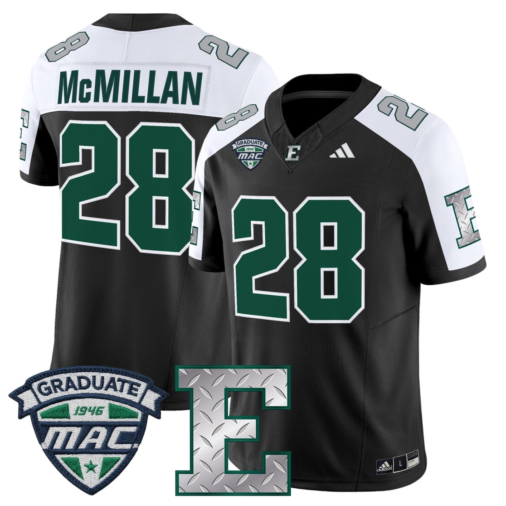 Eastern Michigan Eagles 2025 Vapor Limited Jersey - All Stitched - Image 39