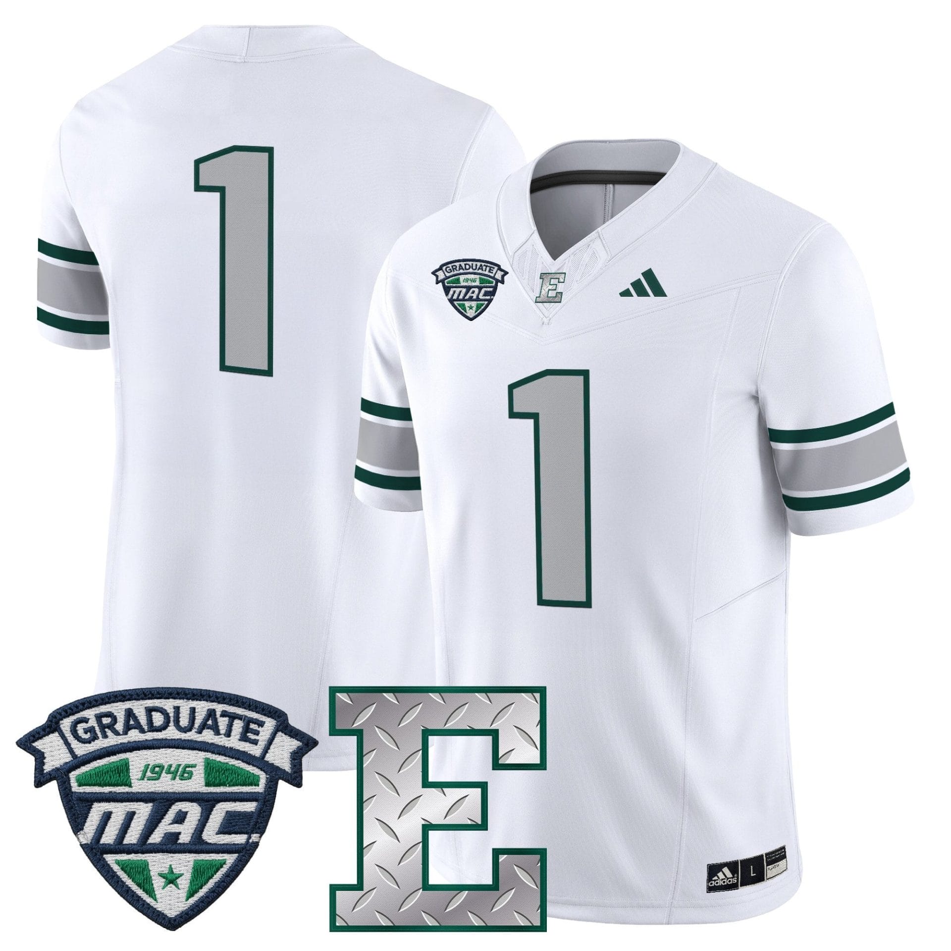 Eastern Michigan Eagles 2025 Vapor Limited Jersey - All Stitched - Image 18