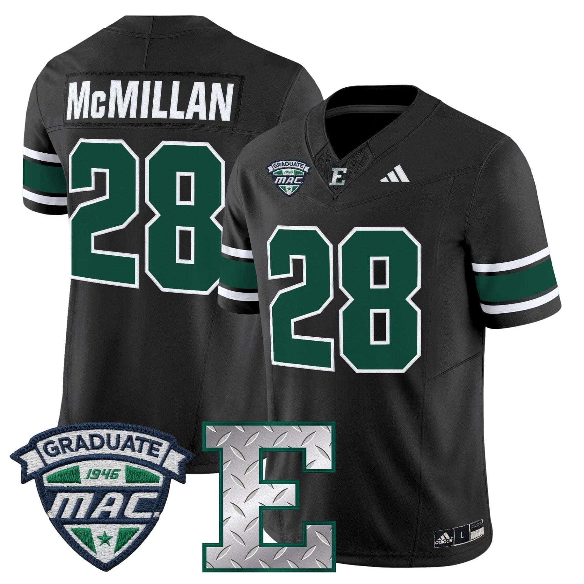 Eastern Michigan Eagles 2025 Vapor Limited Jersey - All Stitched - Image 21