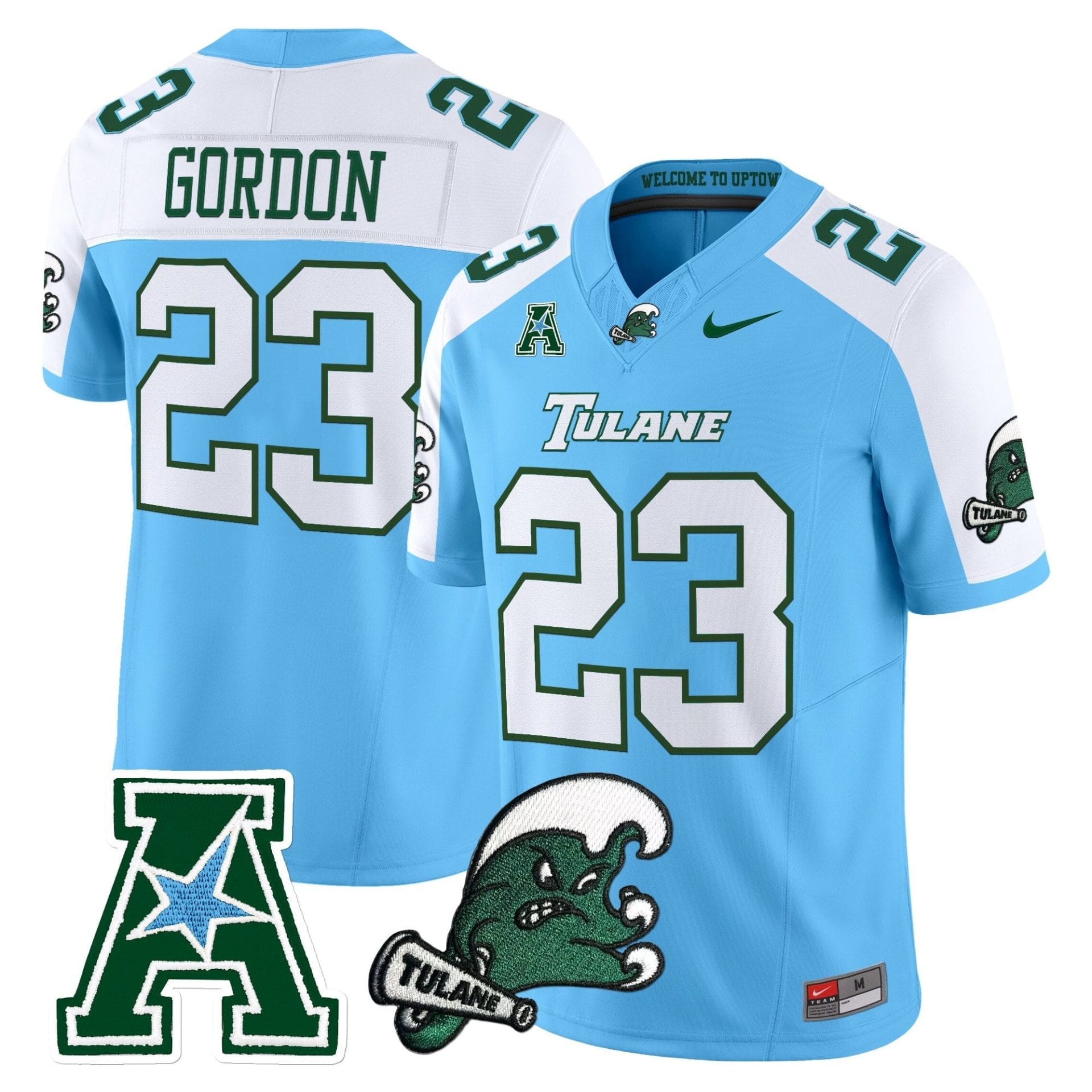Tulane Green Wave 2025 Vapor Limited Jersey - All Stitched - Image 11