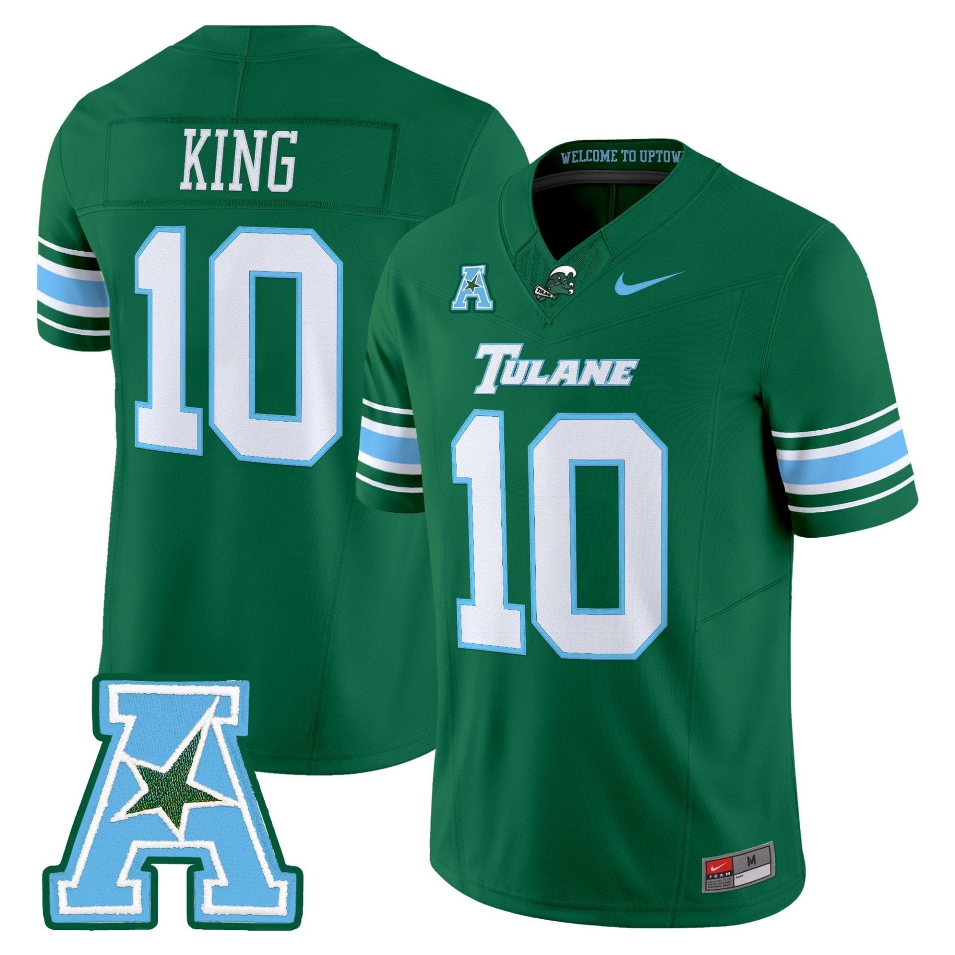 Tulane Green Wave 2025 Vapor Limited Jersey - All Stitched - Image 22