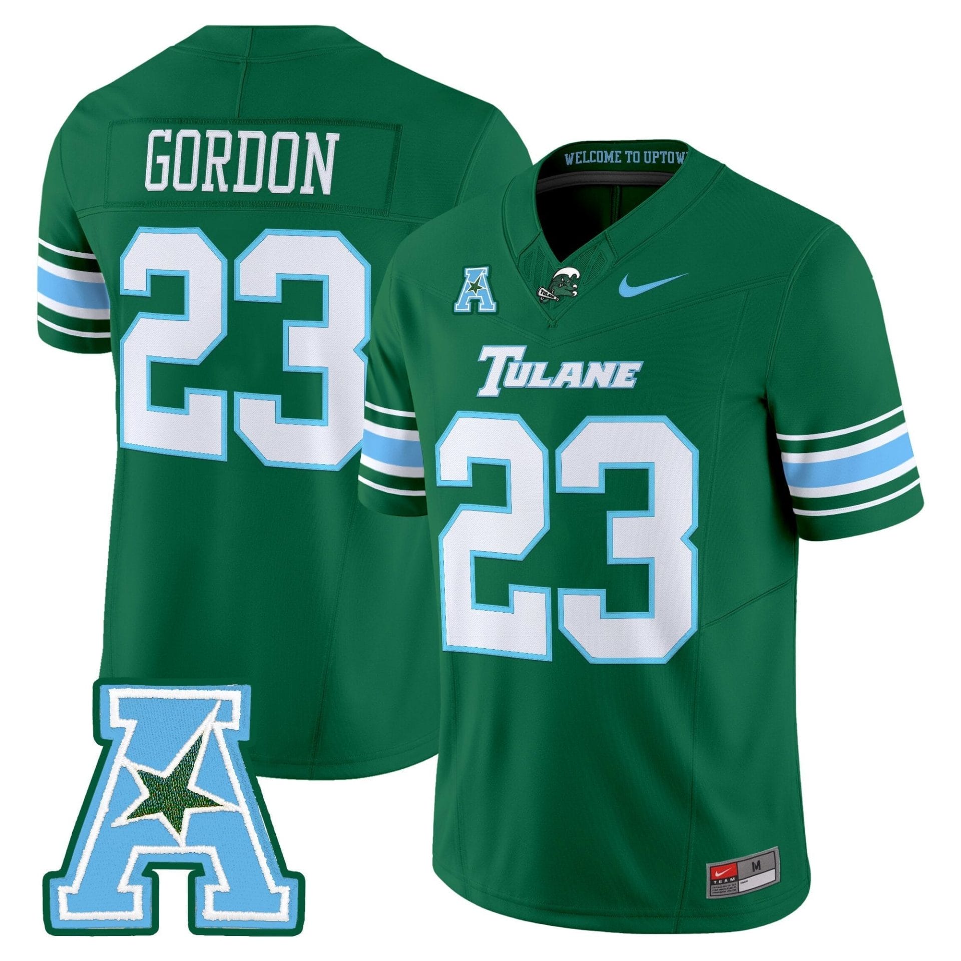 Tulane Green Wave 2025 Vapor Limited Jersey - All Stitched - Image 19