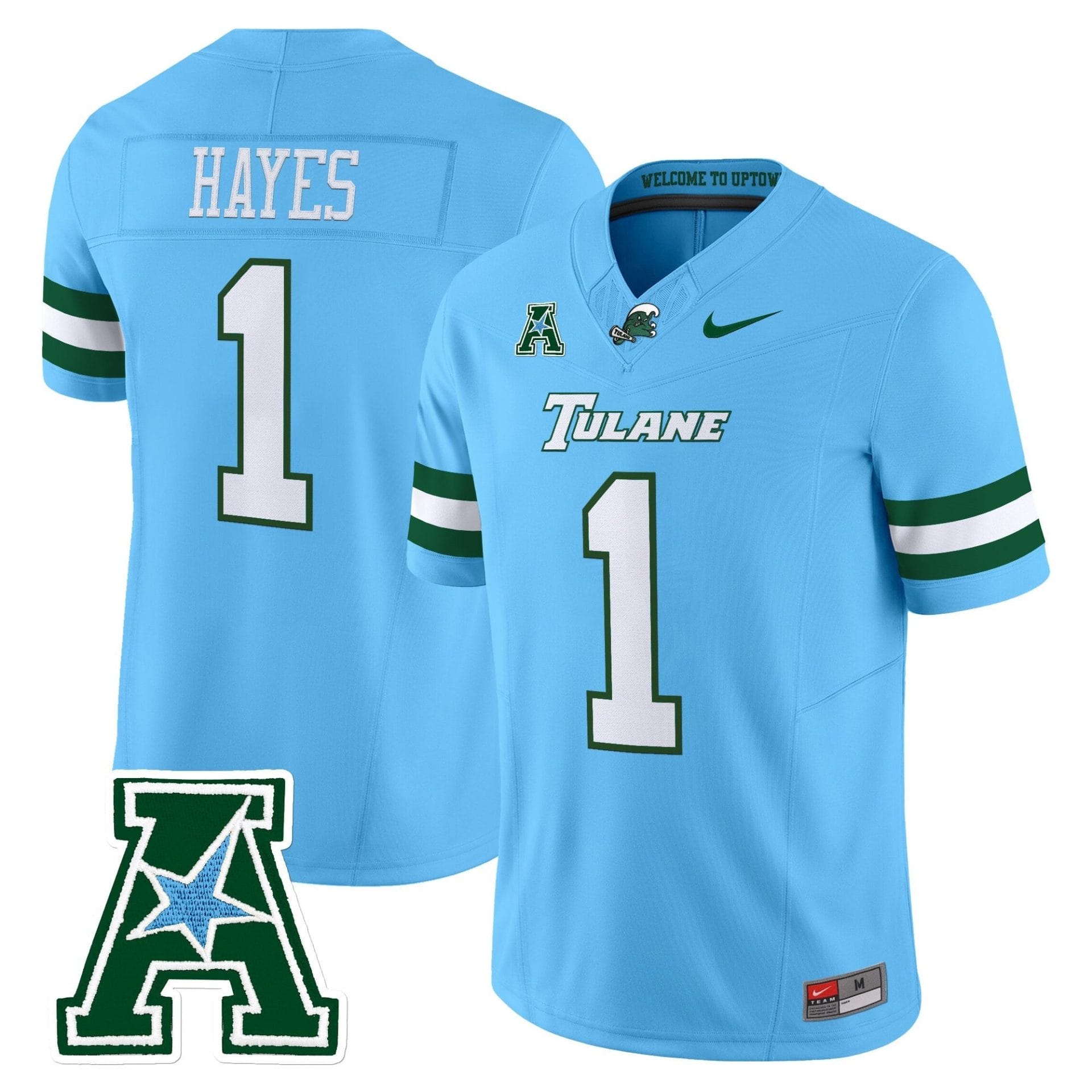 Tulane Green Wave 2025 Vapor Limited Jersey - All Stitched - Image 28