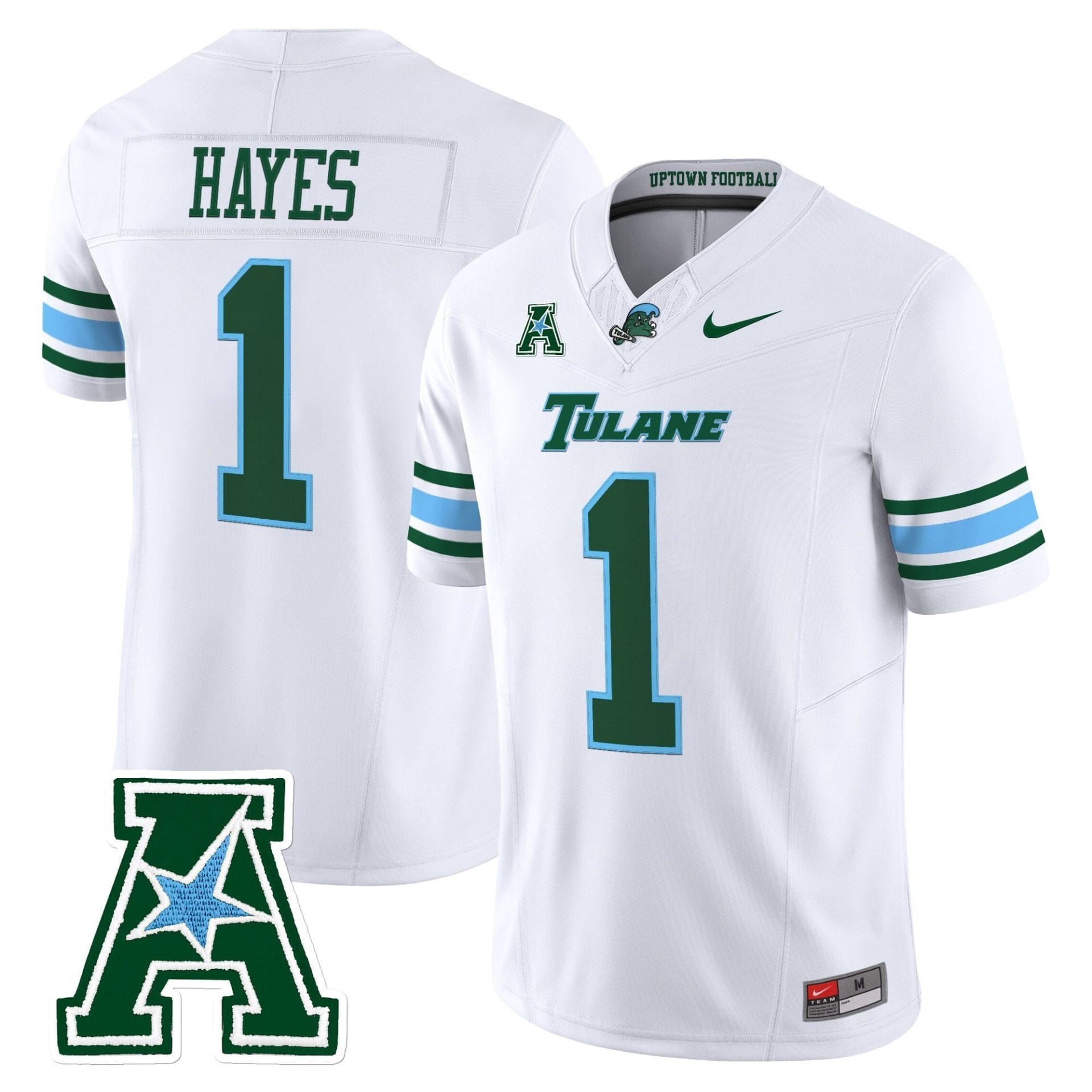 Tulane Green Wave 2025 Vapor Limited Jersey - All Stitched - Image 36