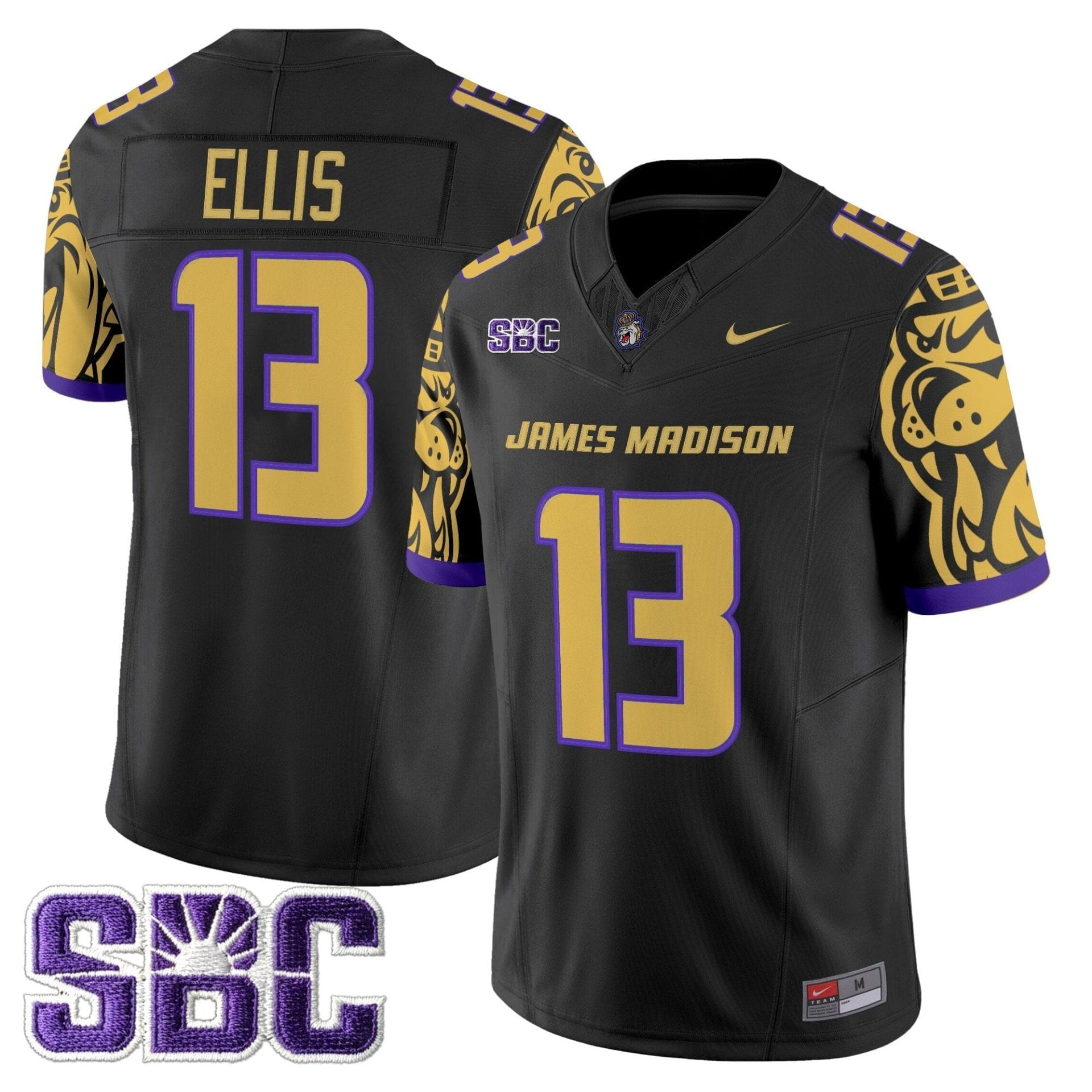 James Madison Dukes 2025 Vapor Limited Jersey V2 - All Stitched - Image 13