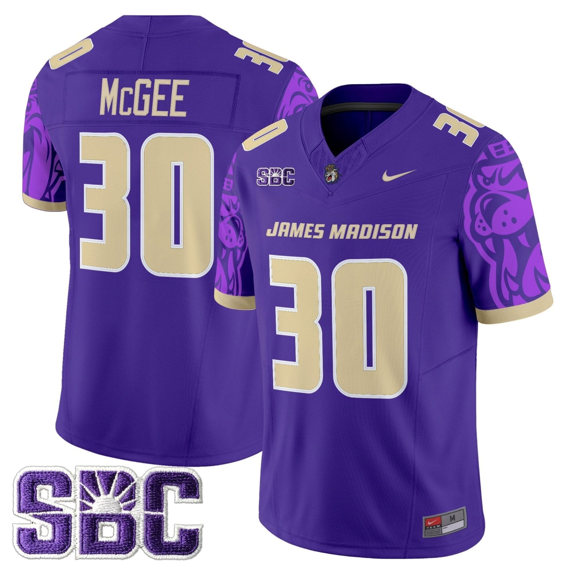 James Madison Dukes 2025 Vapor Limited Jersey V2 - All Stitched - Image 7