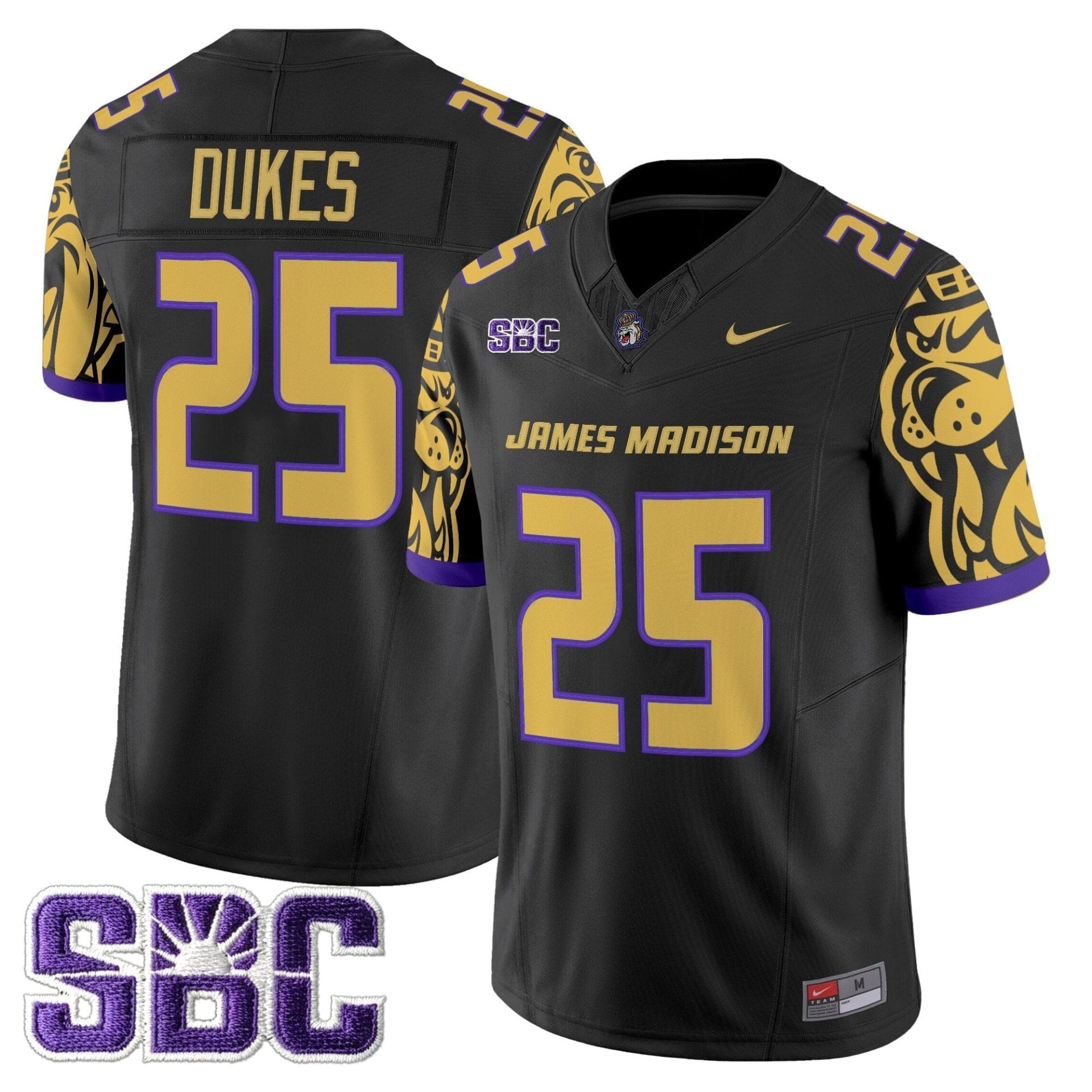 James Madison Dukes 2025 Vapor Limited Jersey V2 - All Stitched - Image 17