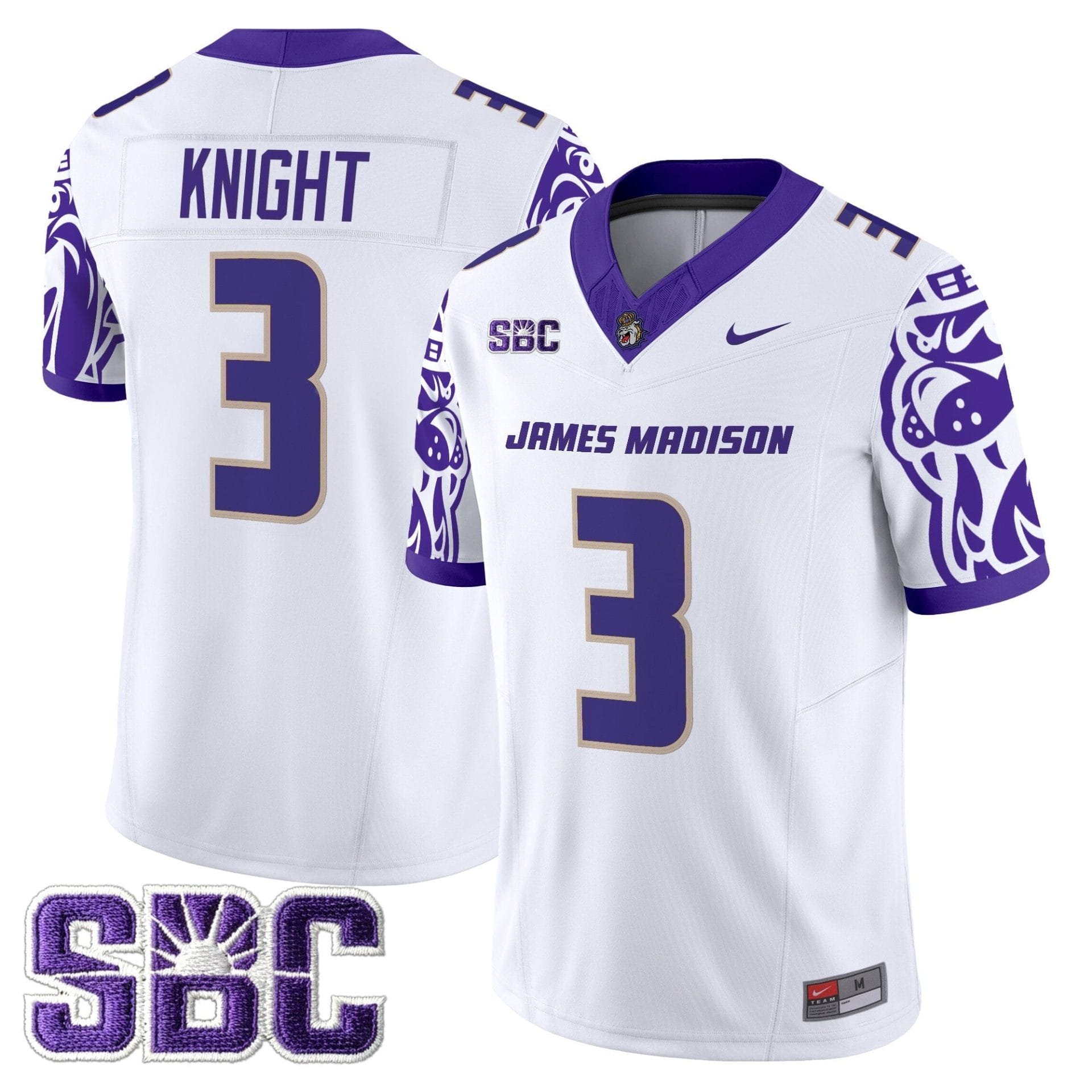 James Madison Dukes 2025 Vapor Limited Jersey V2 - All Stitched - Image 21