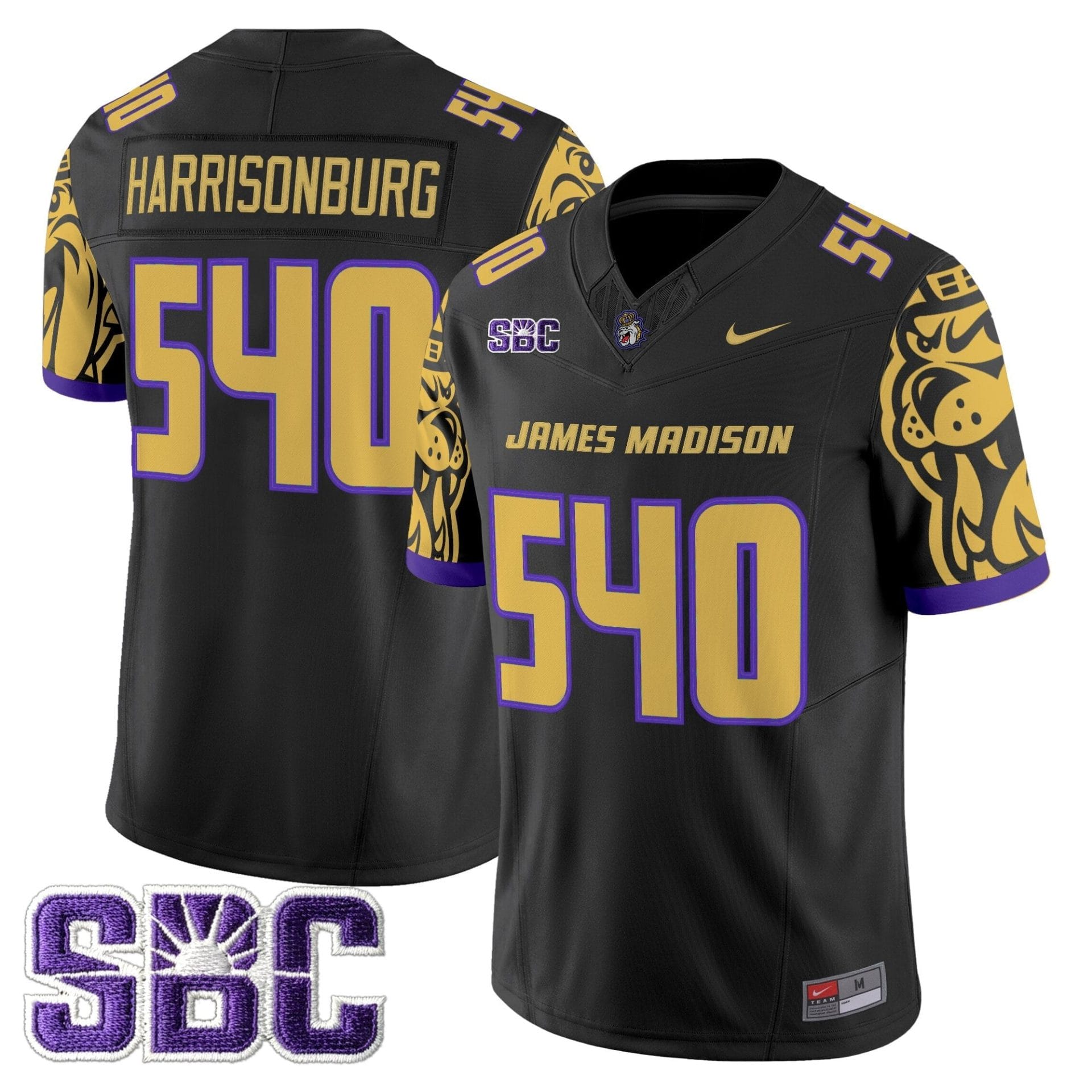 James Madison Dukes 2025 Vapor Limited Jersey V2 - All Stitched - Image 11