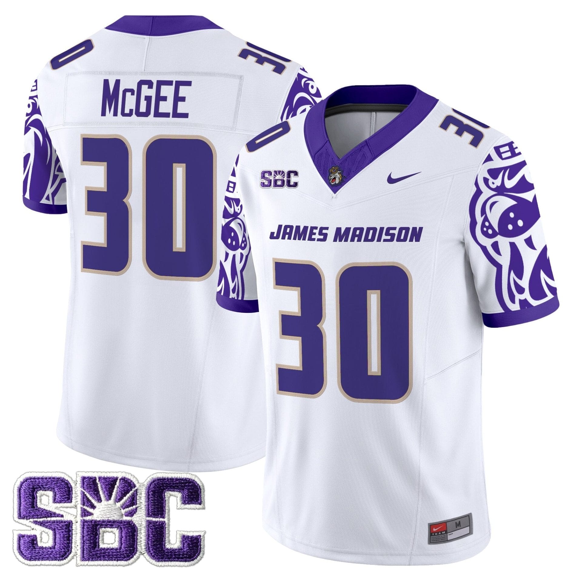 James Madison Dukes 2025 Vapor Limited Jersey V2 - All Stitched - Image 25