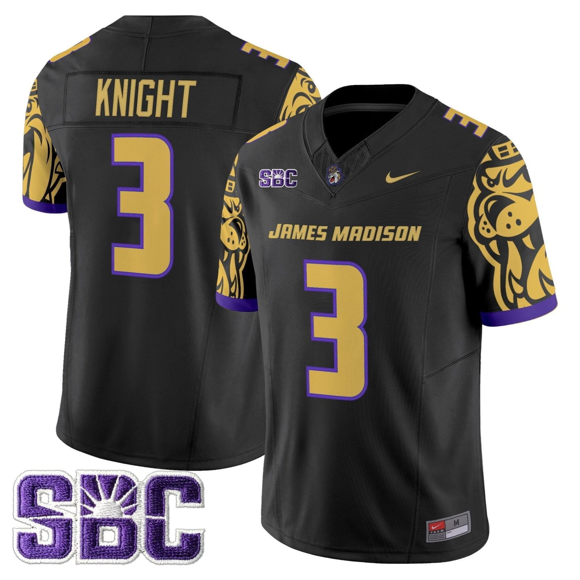 James Madison Dukes 2025 Vapor Limited Jersey V2 - All Stitched - Image 12