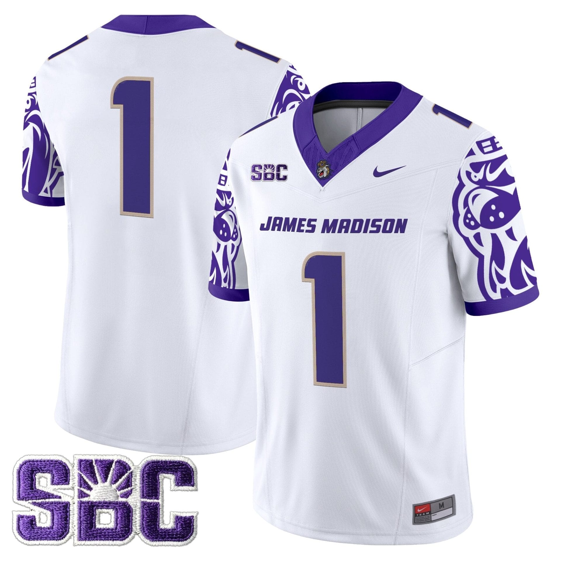 James Madison Dukes 2025 Vapor Limited Jersey V2 - All Stitched - Image 27