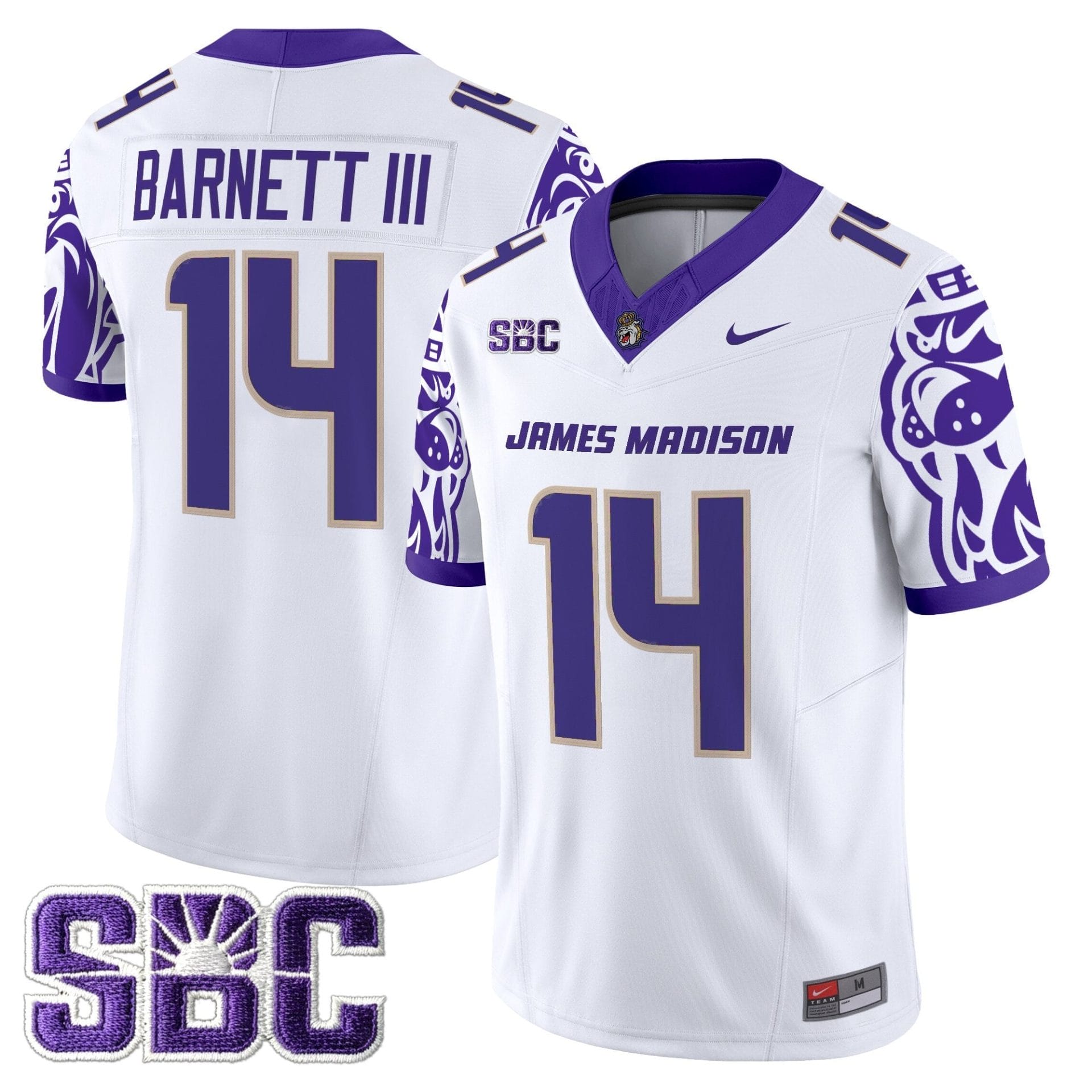 James Madison Dukes 2025 Vapor Limited Jersey V2 - All Stitched - Image 19