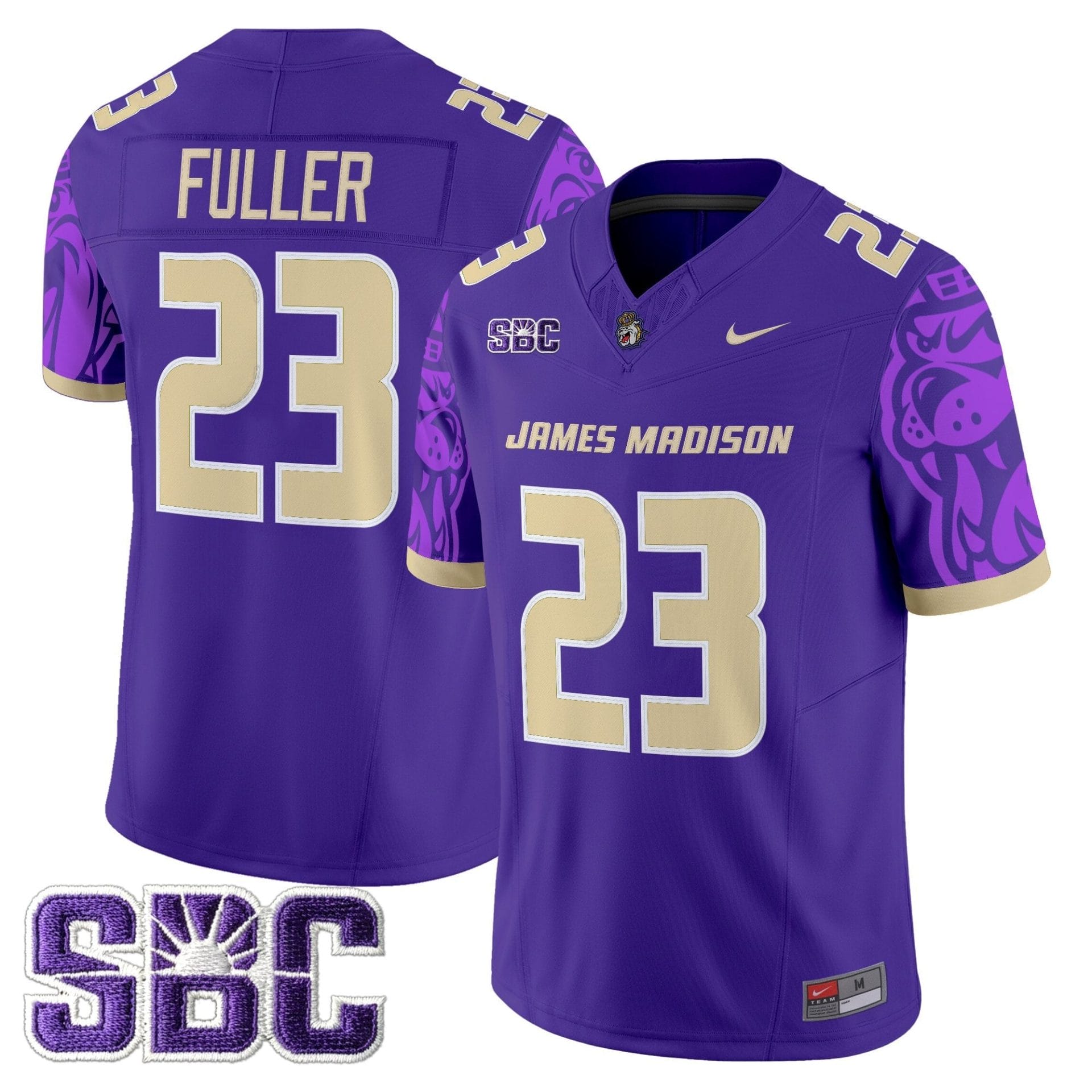 James Madison Dukes 2025 Vapor Limited Jersey V2 - All Stitched - Image 5