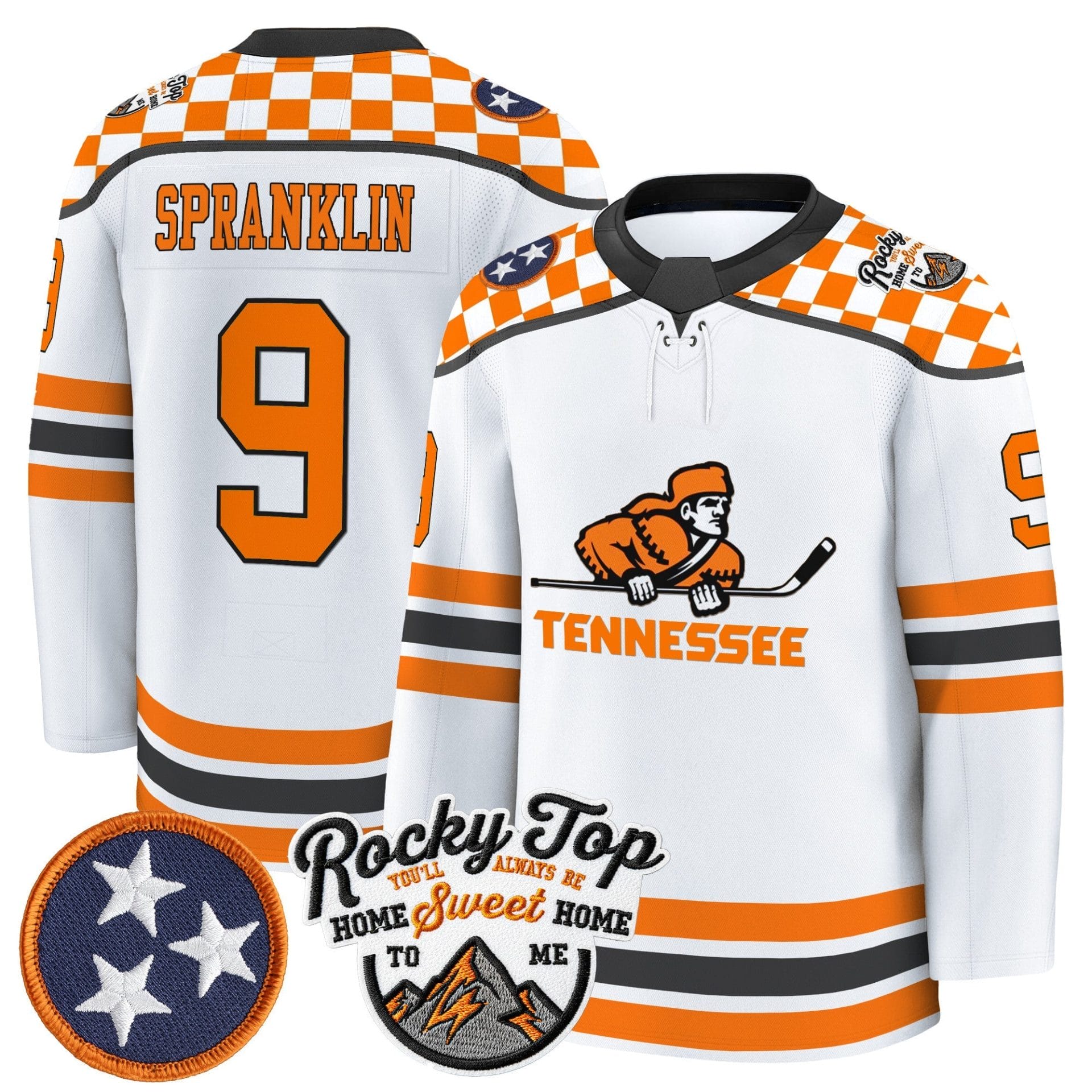 Men's Tennessee Volunteers 2025/26 Premium Jersey - All Stitched - Image 6
