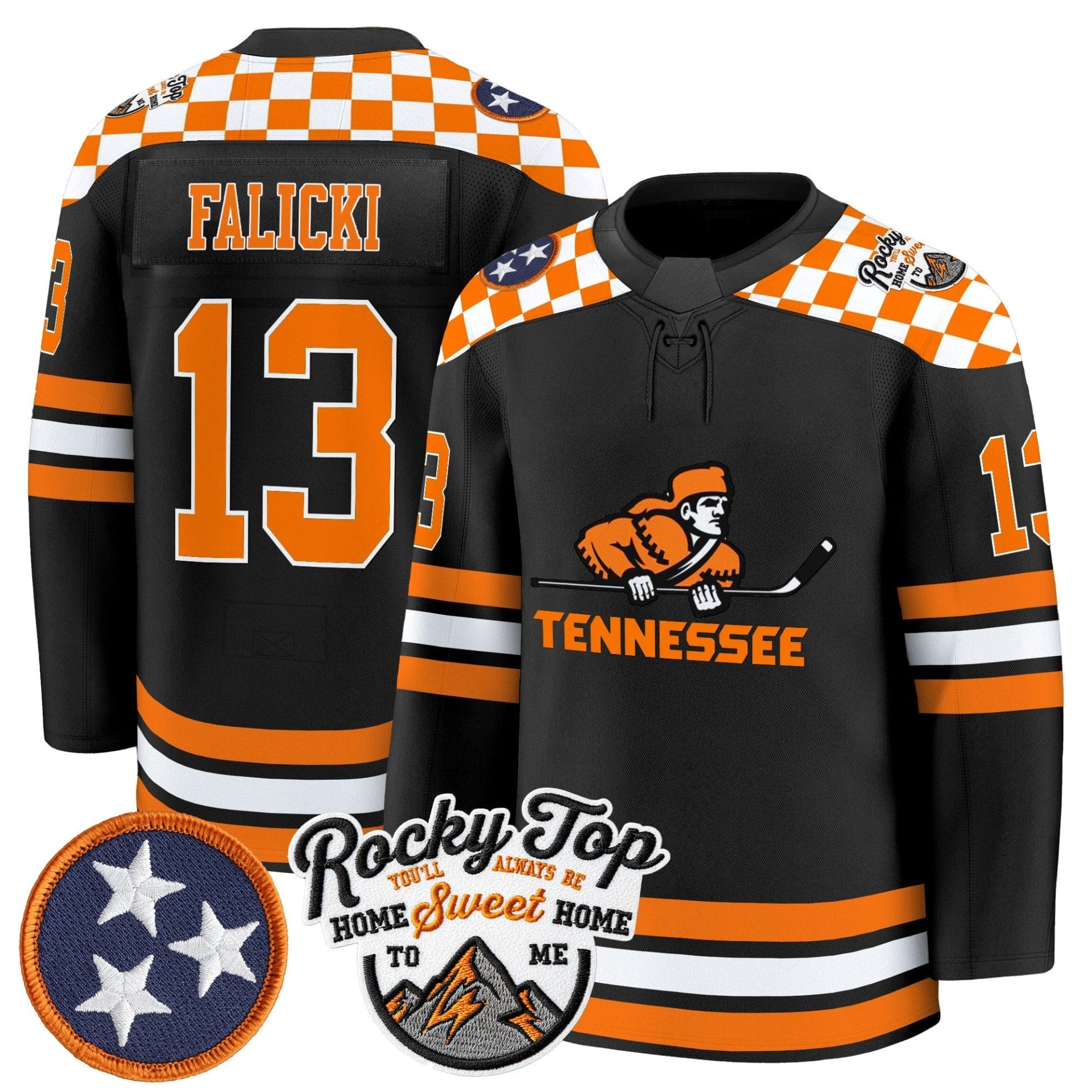 Men's Tennessee Volunteers 2025/26 Premium Jersey - All Stitched - Image 33