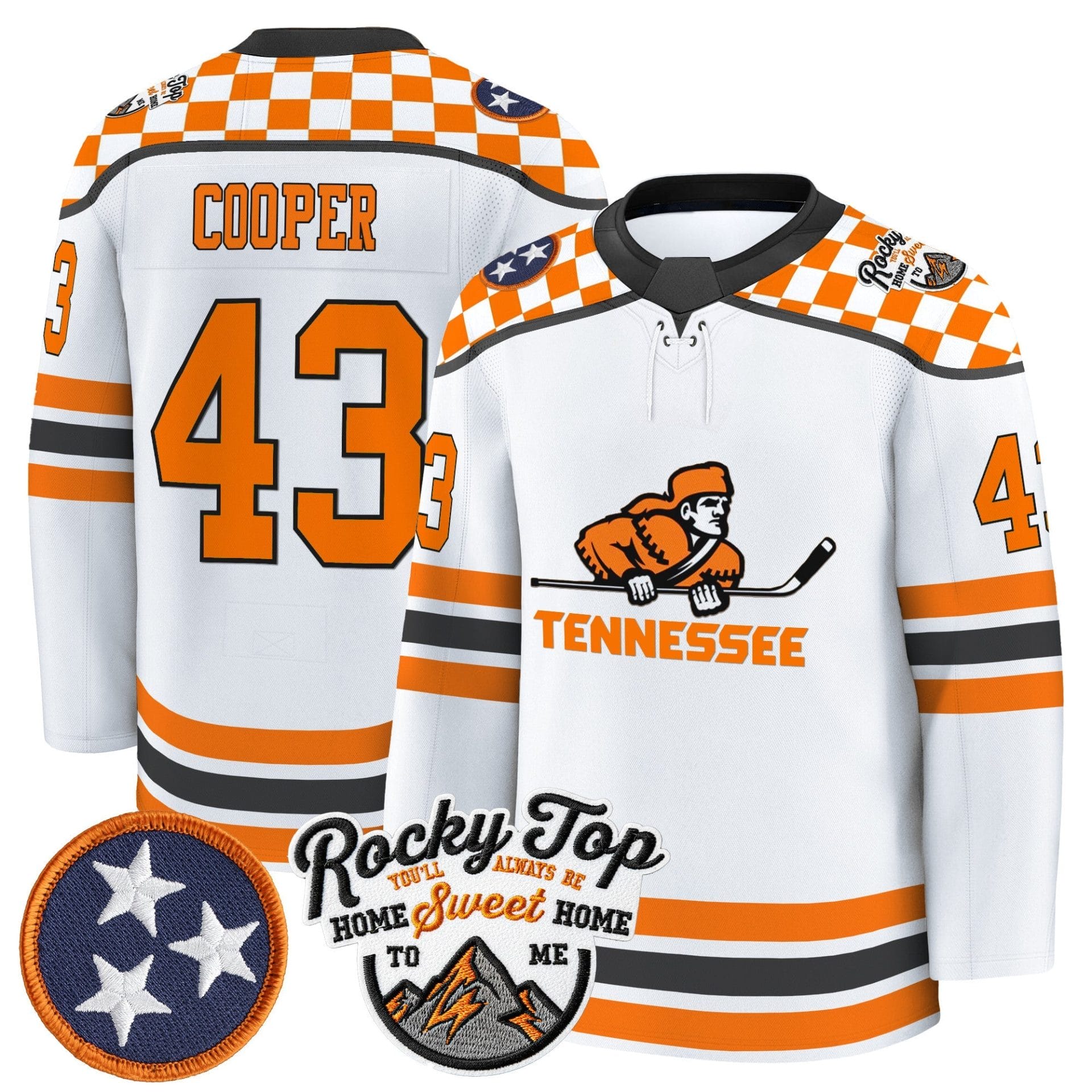 Men's Tennessee Volunteers 2025/26 Premium Jersey - All Stitched - Image 5